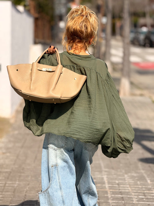 BOLSO POLIPIEL BEIGE