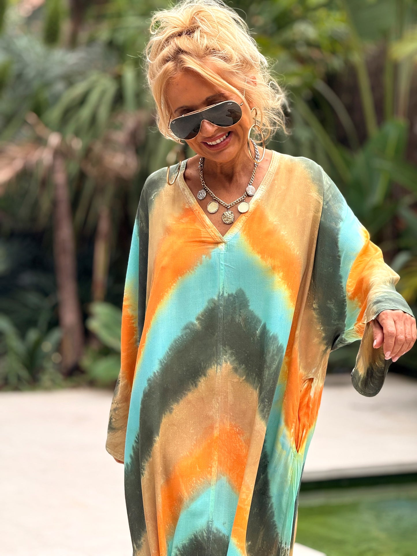 VESTIDO OVERSIZE IBIZA MULTICOLOR