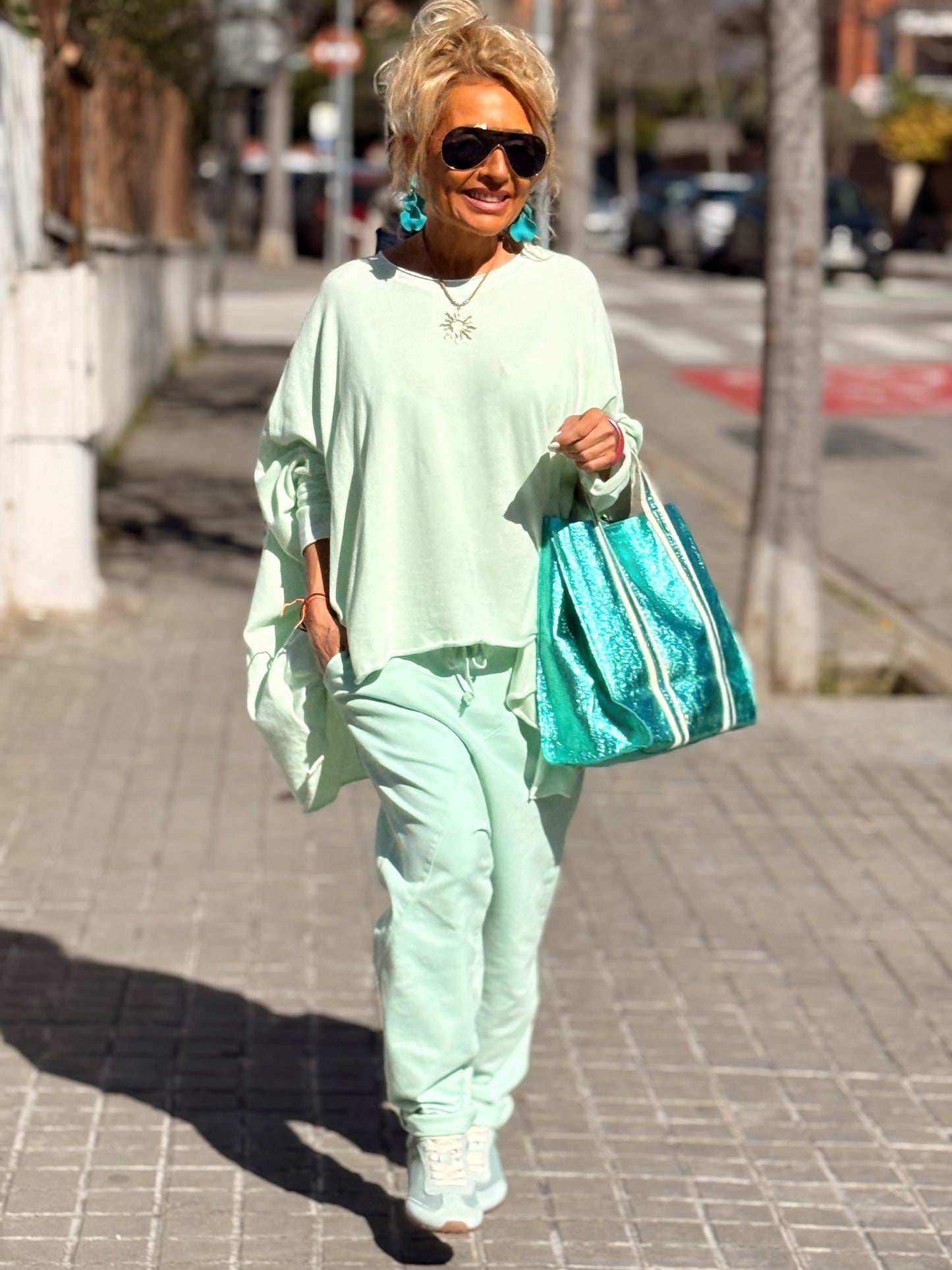 BOLSO BRILLANTE FARO MULTICOLOR