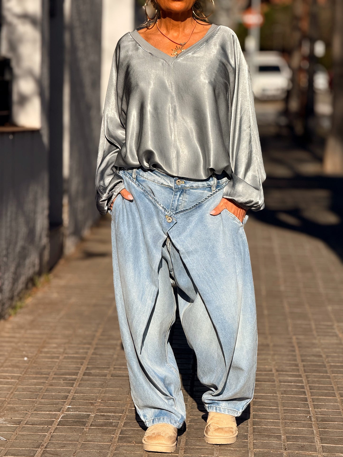 BLUSA OVERSIZE ZIGGY MULTICOLOR