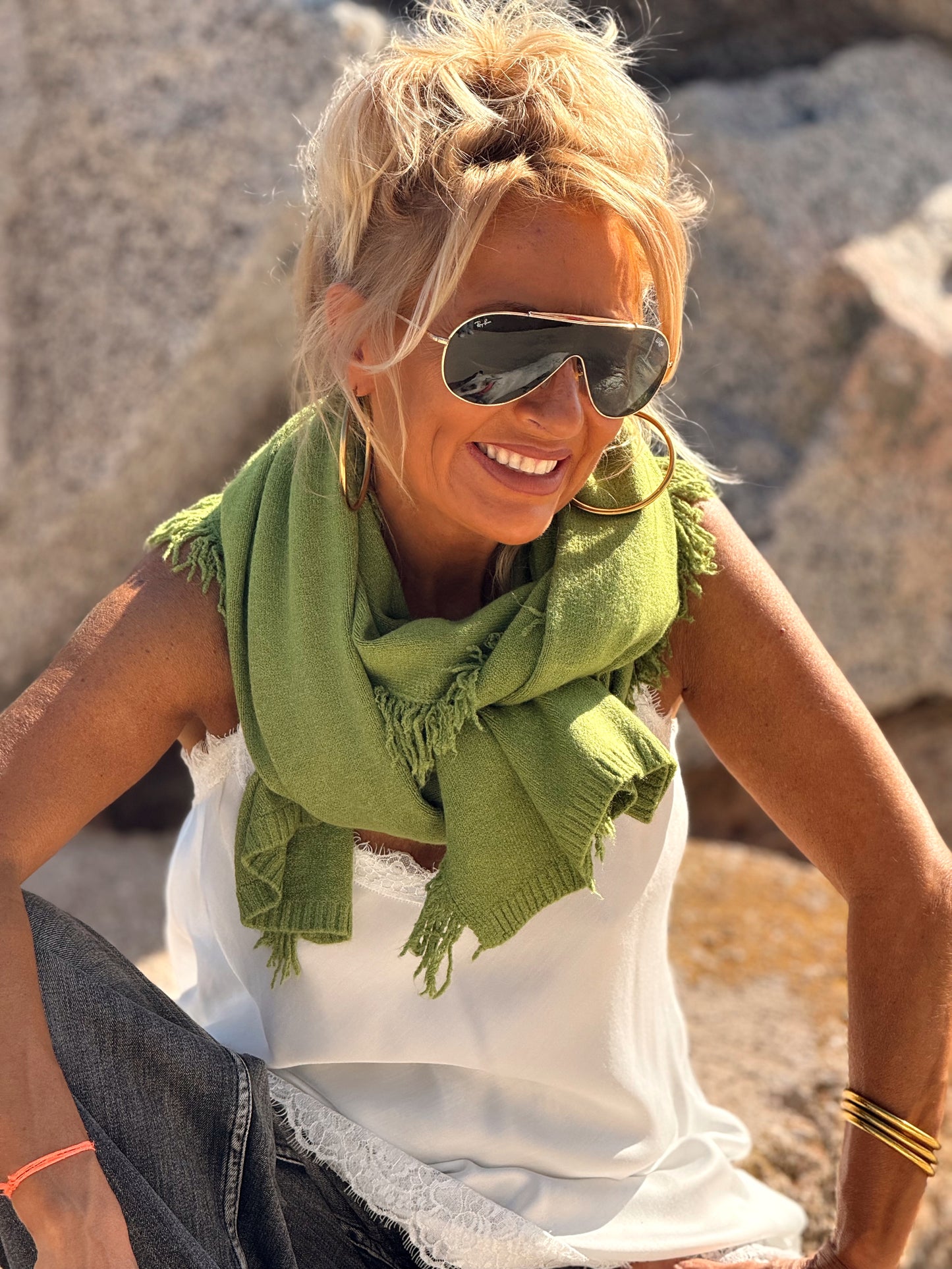 BUFANDA FLECOS CELINE MULTICOLOR