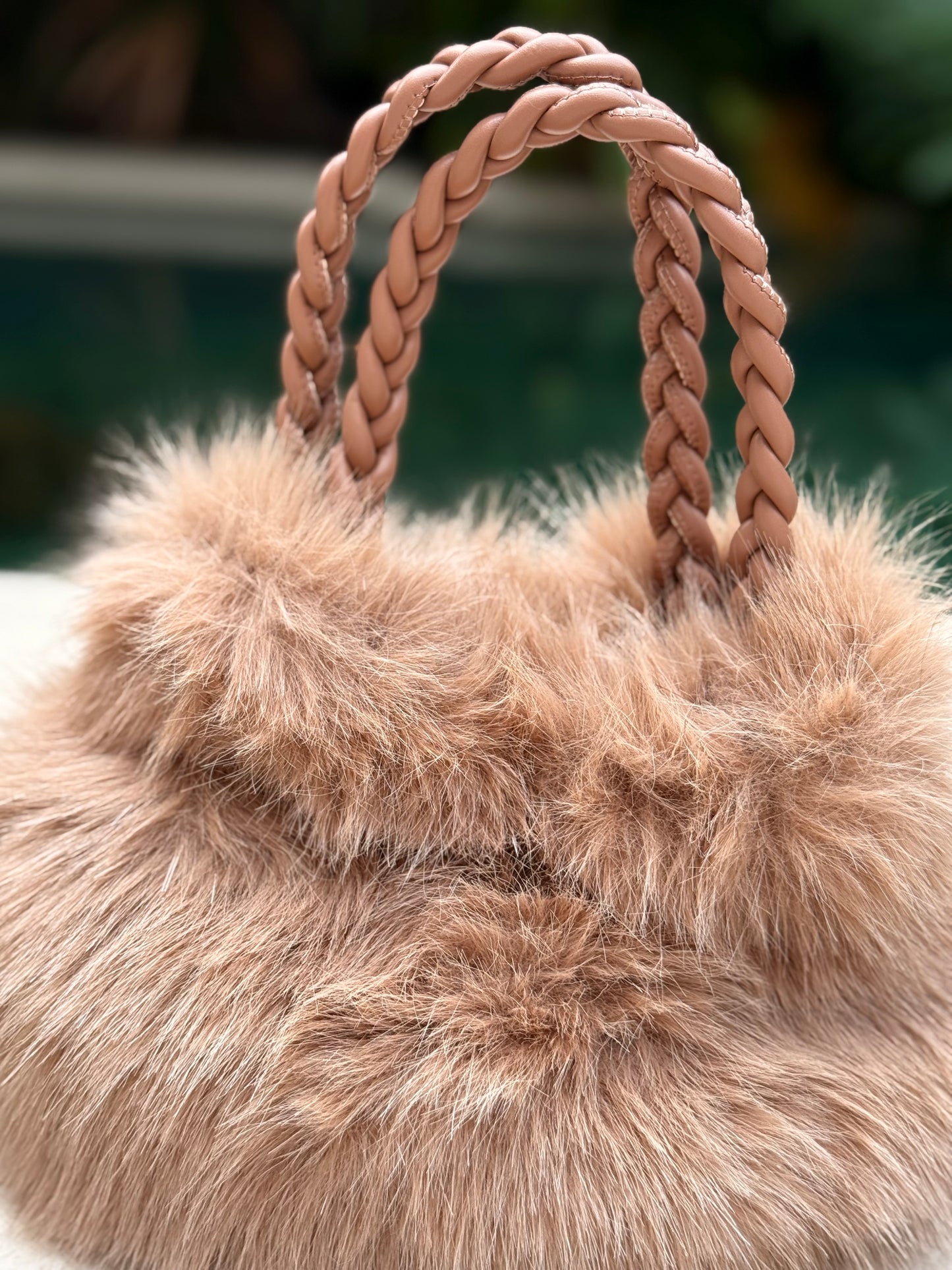 BOLSO PEQUEÑO PELO SINTÉTICO STOCKHOLM MULTICOLOR