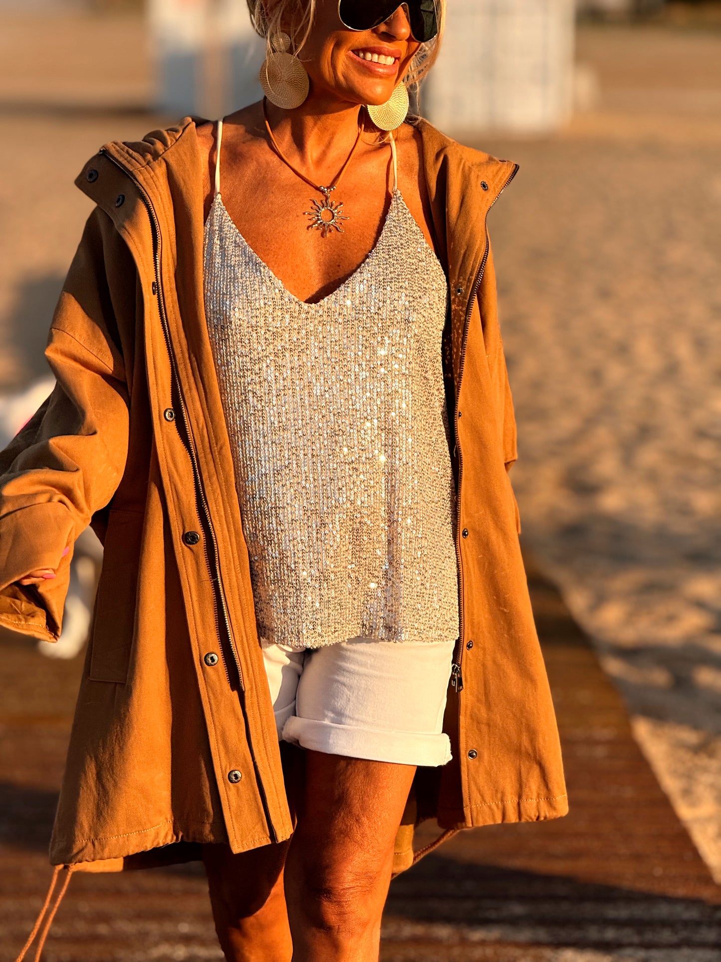 PARKA OVERSIZE SOFIA MULTICOLOR