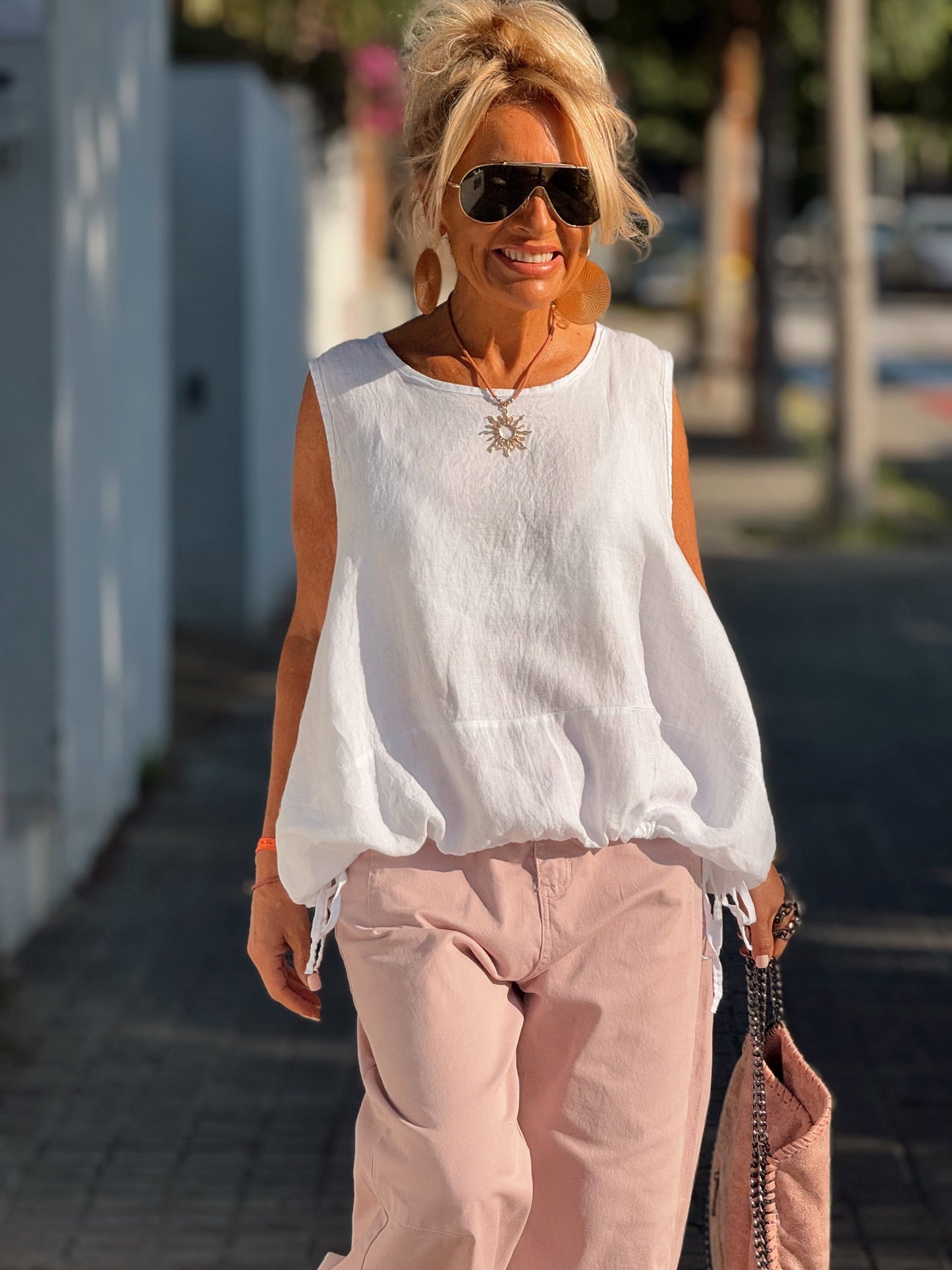 BLUSA LINO ARTHUR MULTICOLOR