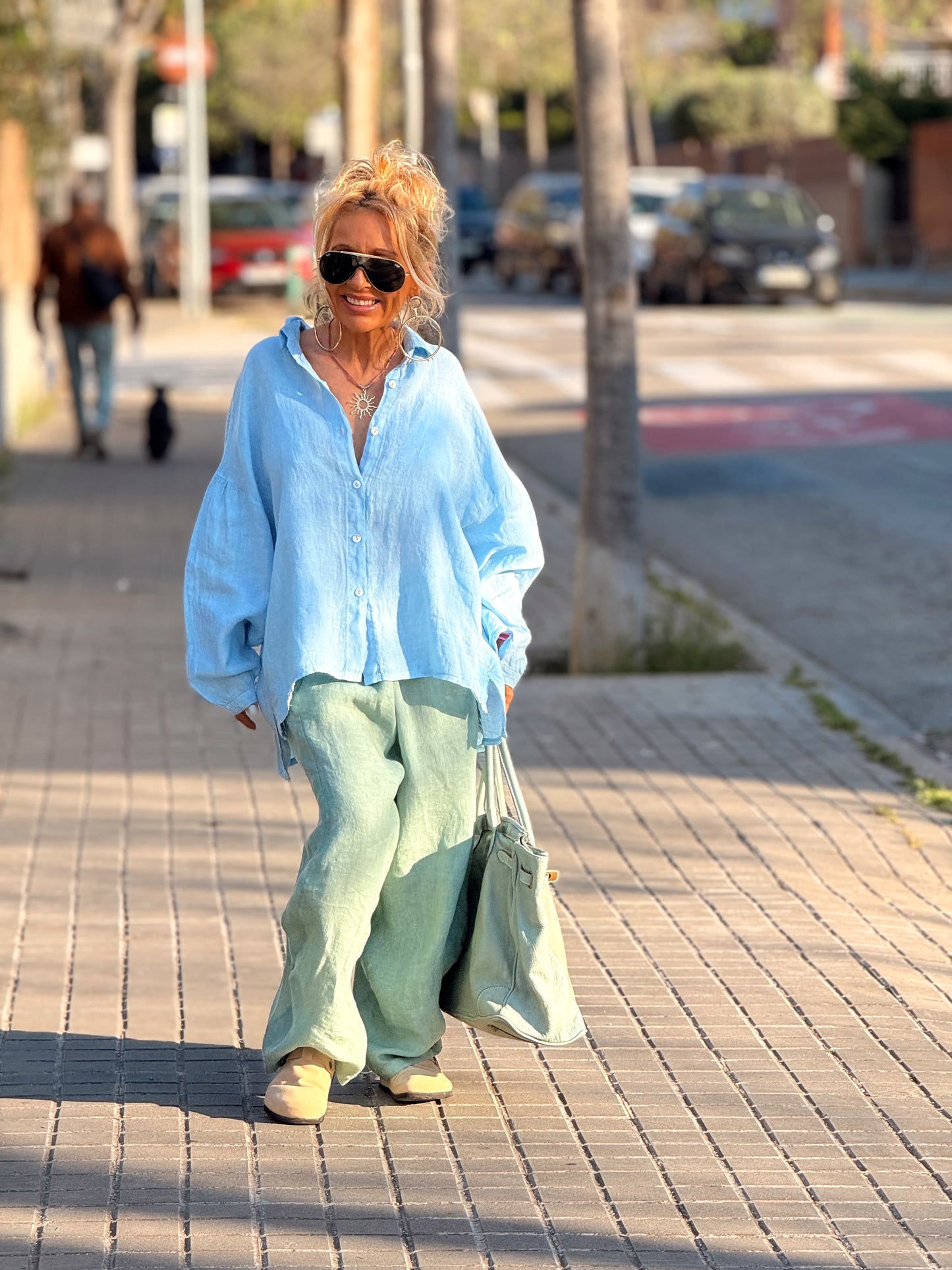 PANTALON OVERSIZE EDEN MULTICOLOR