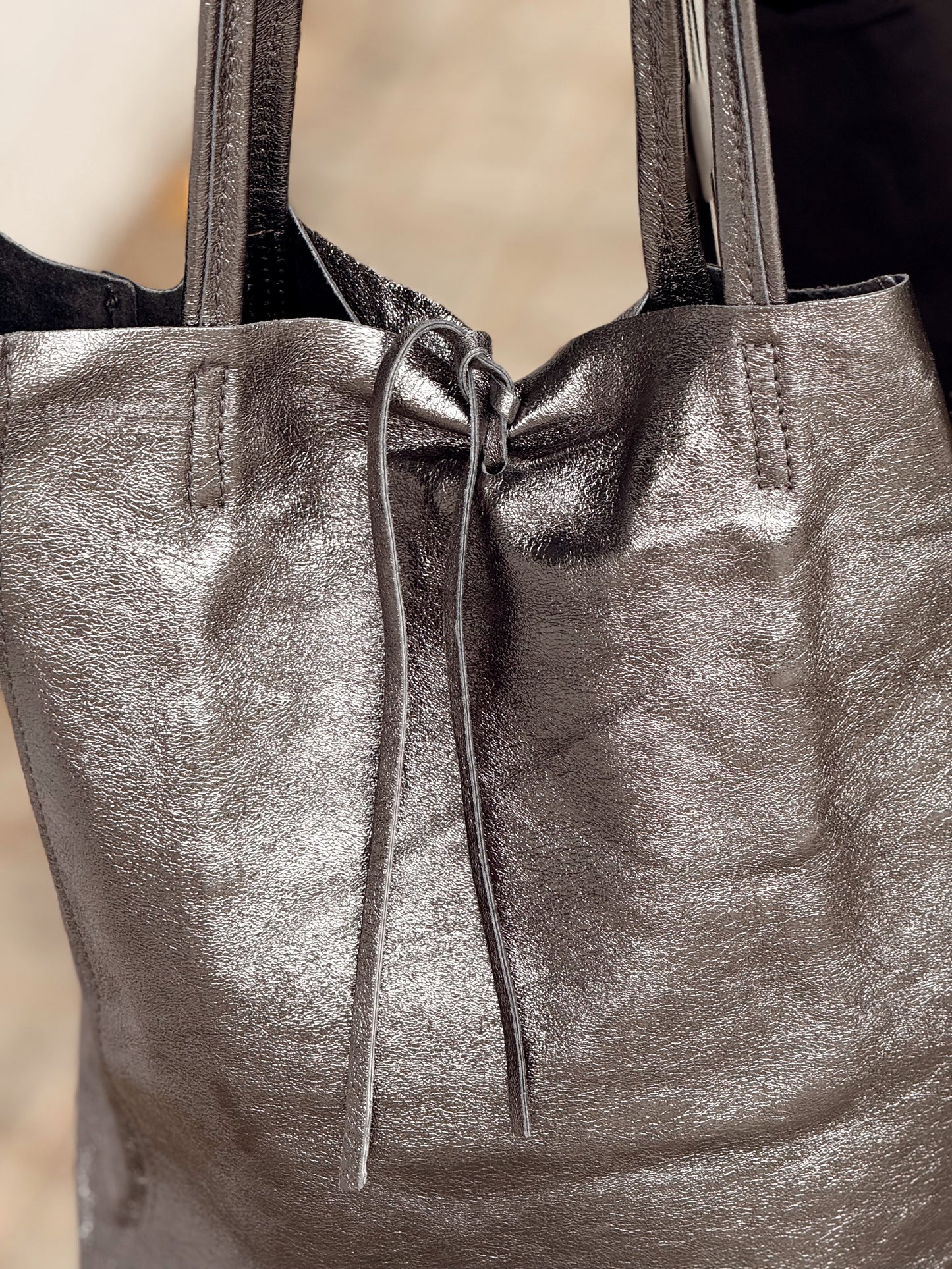 BOLSO PEDRO PLATEADO