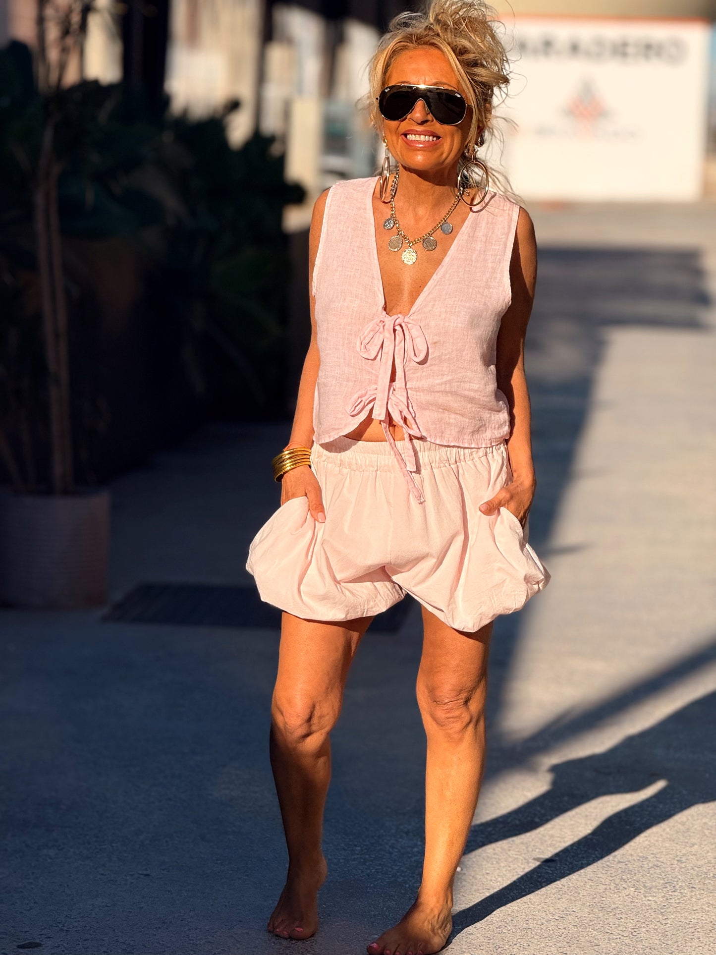 SHORT BOHO MULTICOLOR
