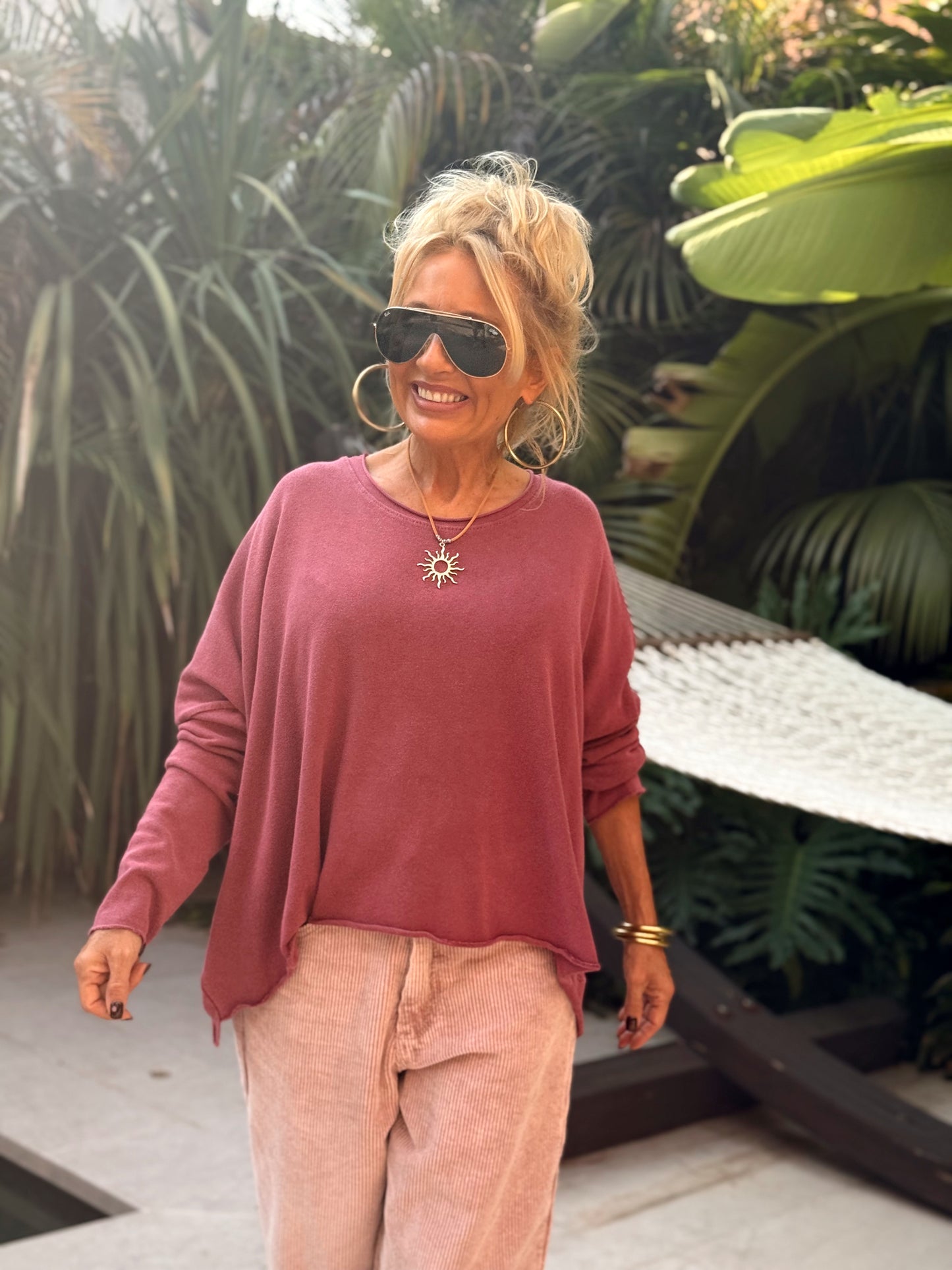 CAMISETA DESGASTADA OVERSIZE DANI MULTICOLOR