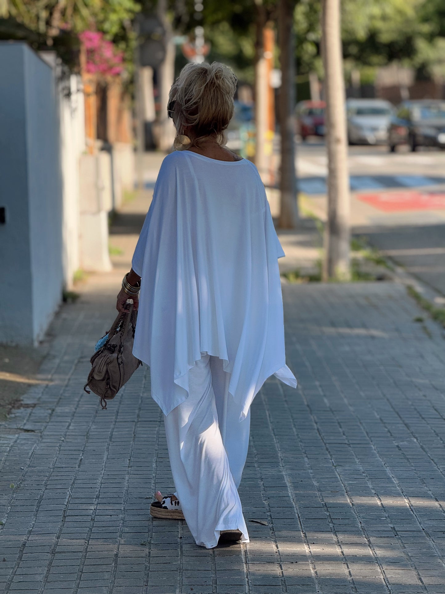 CONJUNTO OVERSIZE PANTALÓN-TÚNICA JADE BLANCO