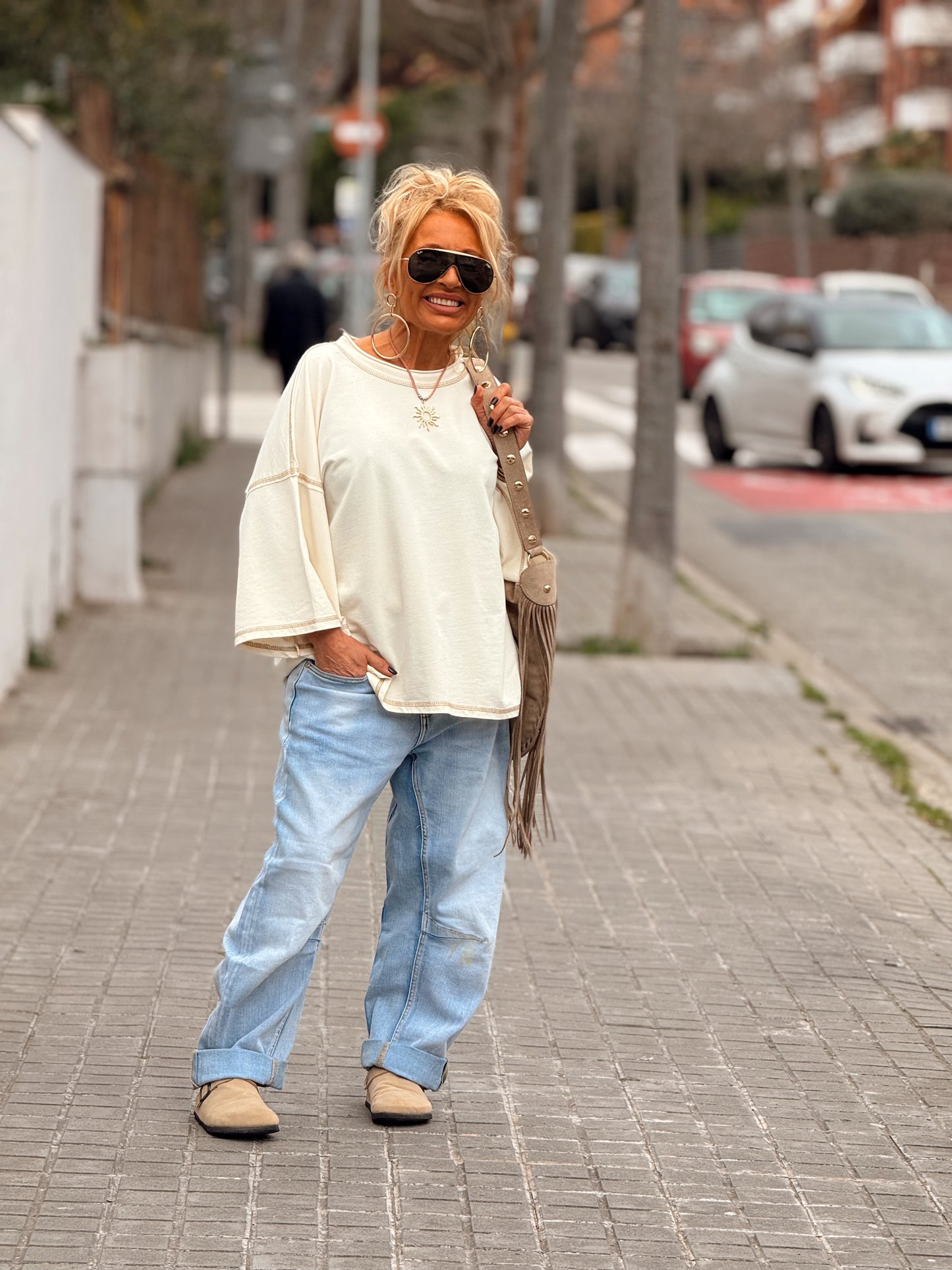 CAMISETA OVERSIZE RITA MULTICOLOR