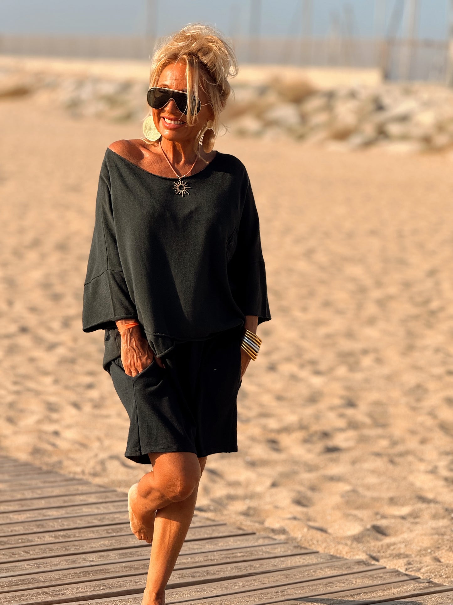 SHORT OVERSIZE BONNIE MULTICOLOR