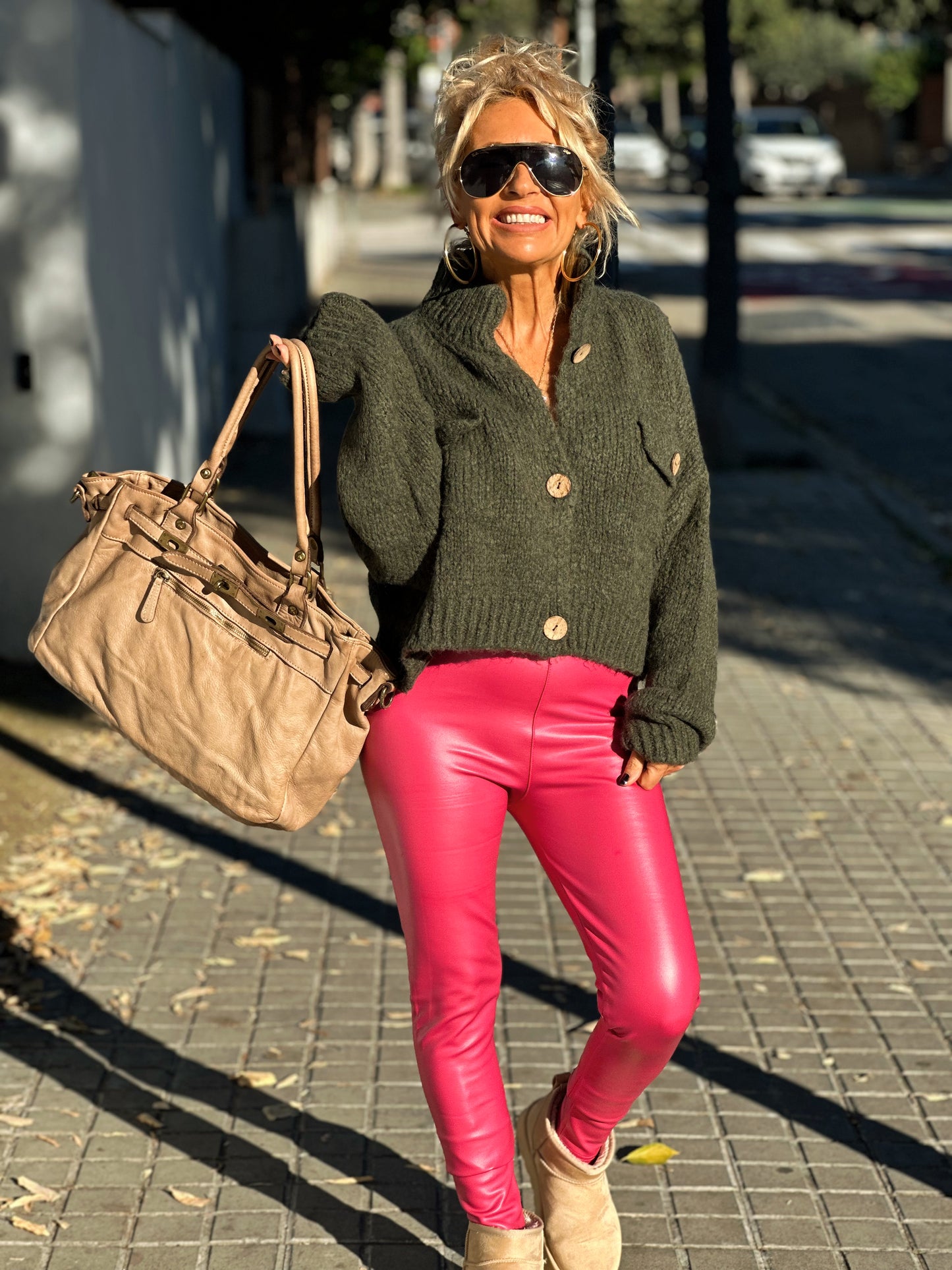 LEGGING NICOLAS FUCSIA