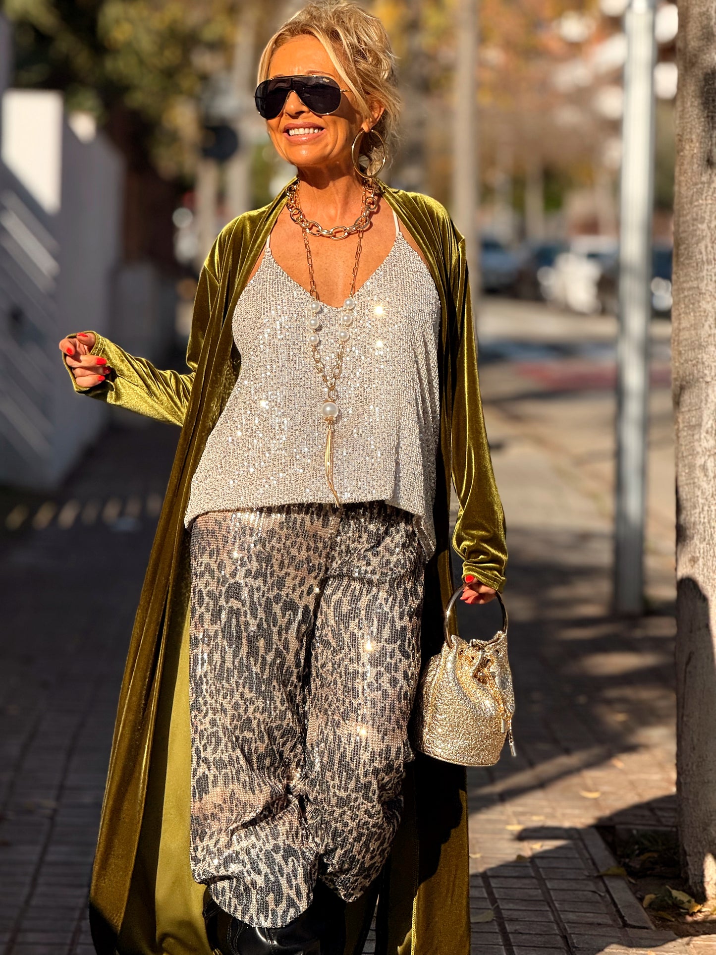 KIMONO LARGO OVERSIZE TERCIOPELO MULTICOLOR