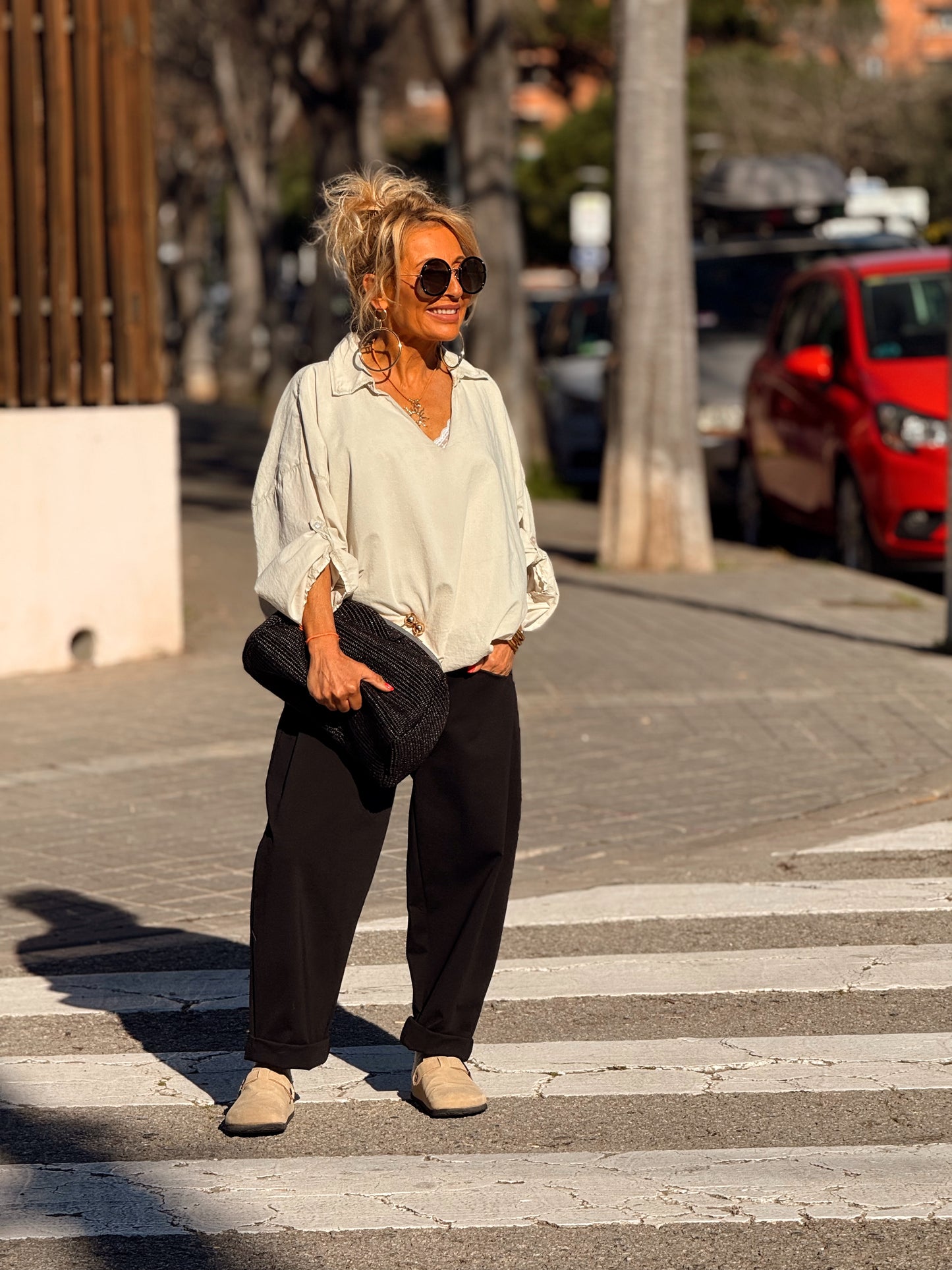 PANTALON OVERSIZE GUY MULTICOLOR