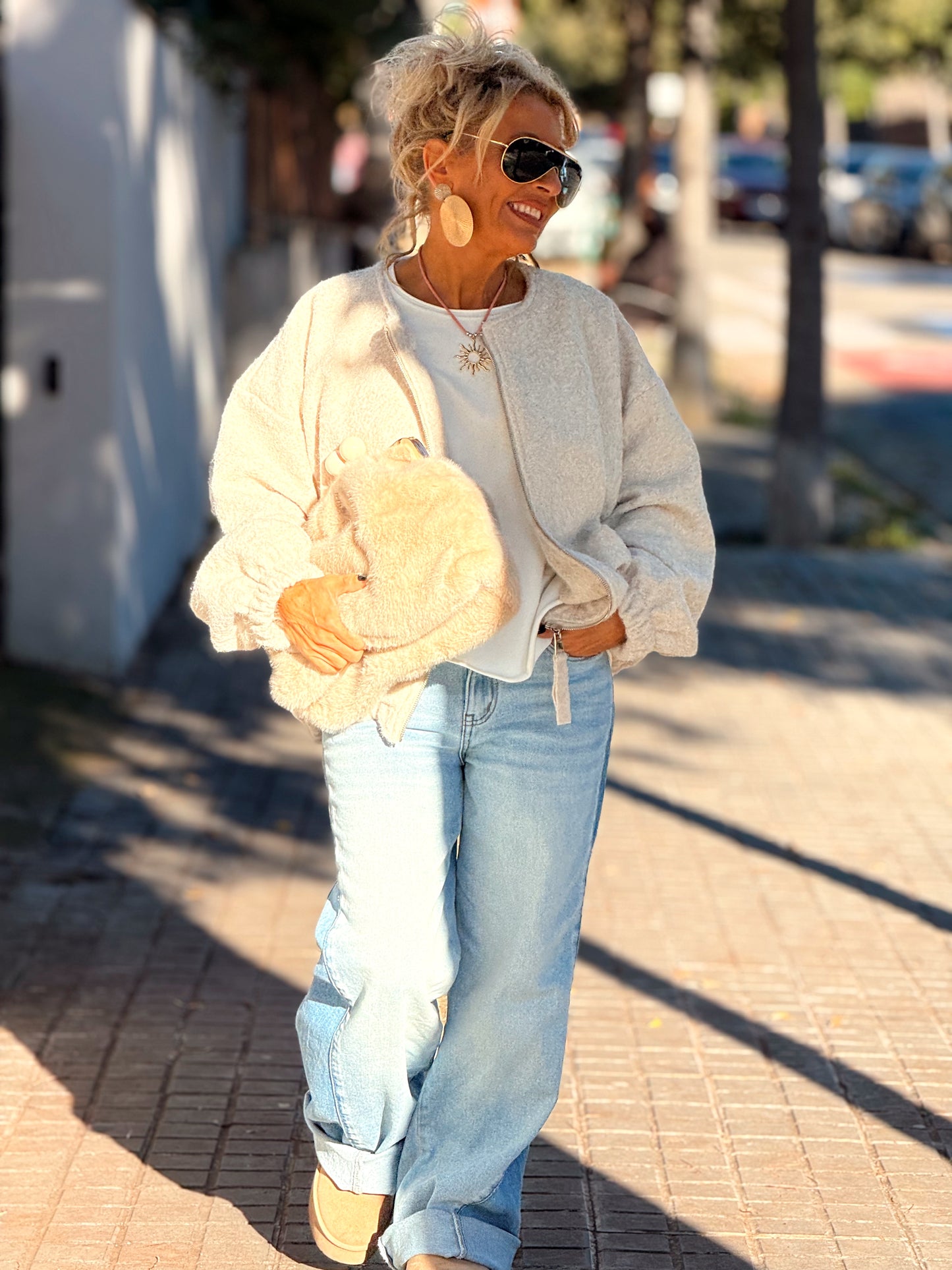 BOMBER DELIA MULTICOLOR