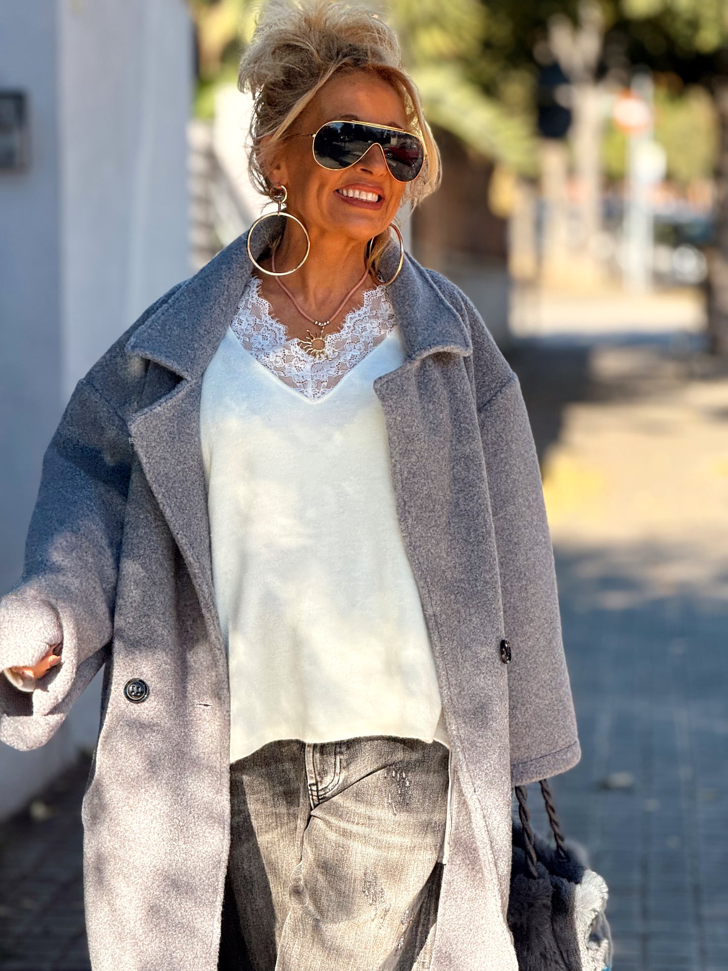 ABRIGO SACHA MULTICOLOR