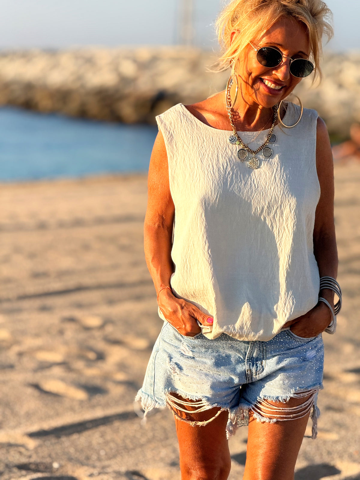 TOP ROCIO MULTICOLOR