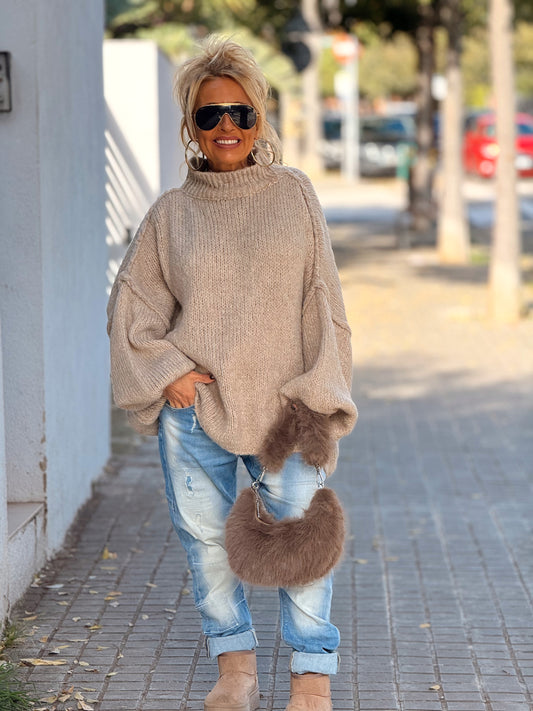 JERSEY SUPER OVERSIZE MELANIE MULTICOLOR