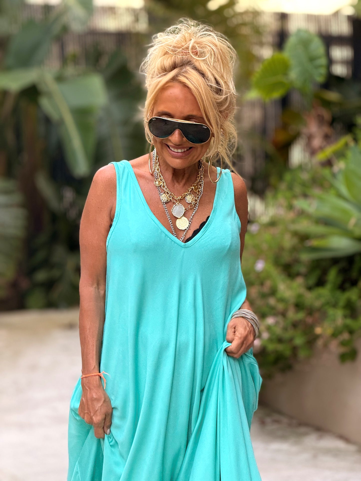 VESTIDO OVERSIZE AMANDINE MULTICOLOR
