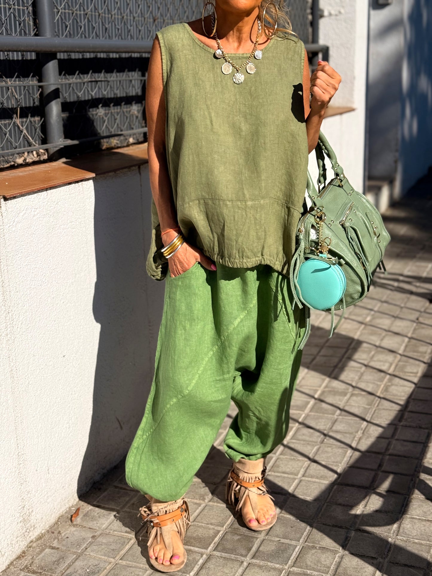 BLUSA LINO ARTHUR MULTICOLOR