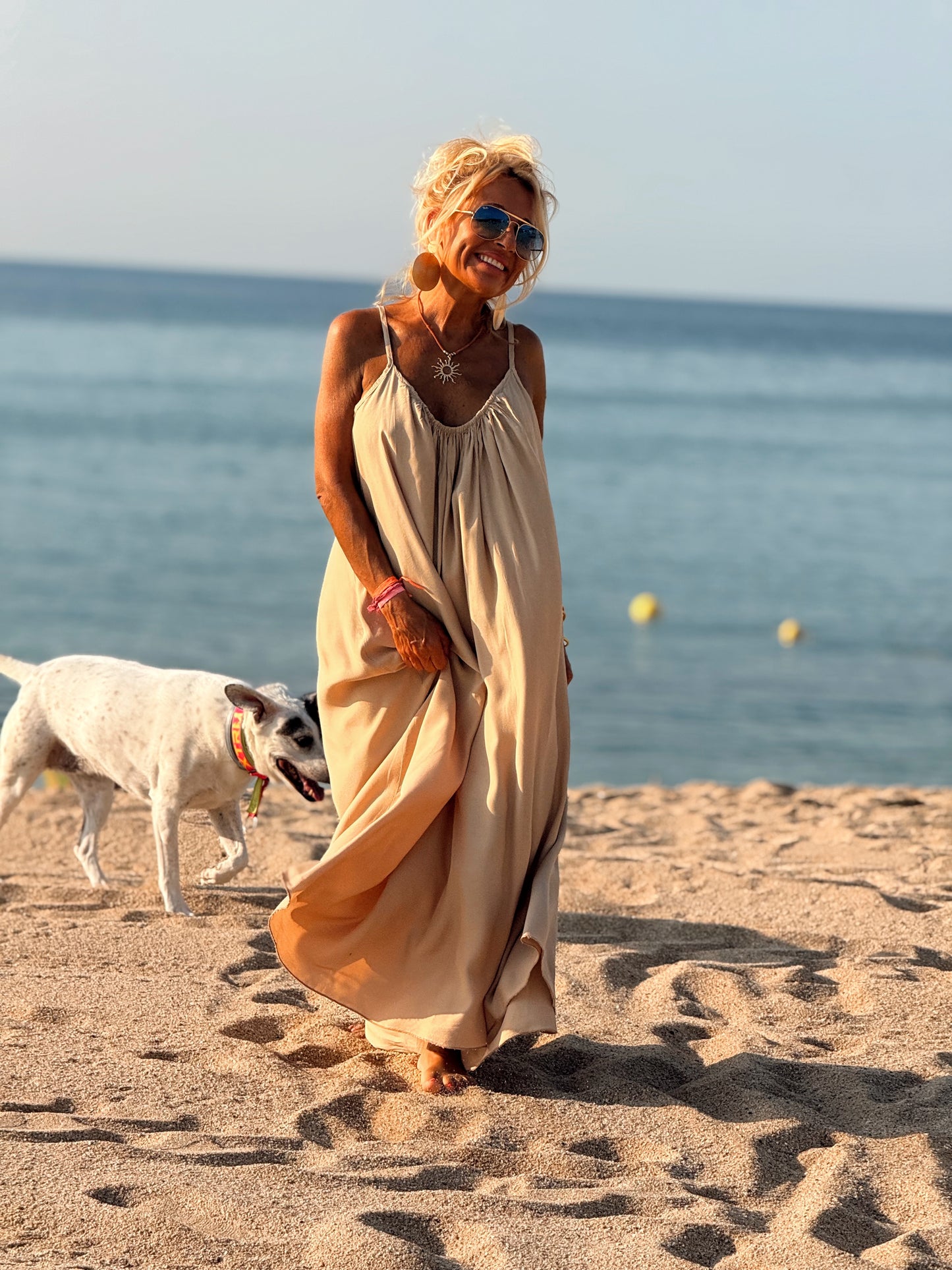 VESTIDO OVERSIZE AENOR CAMEL