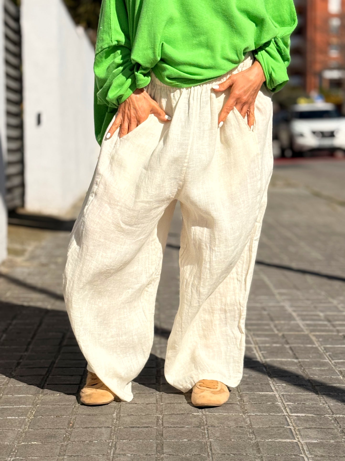 PANTALON OVERSIZE EDEN MULTICOLOR