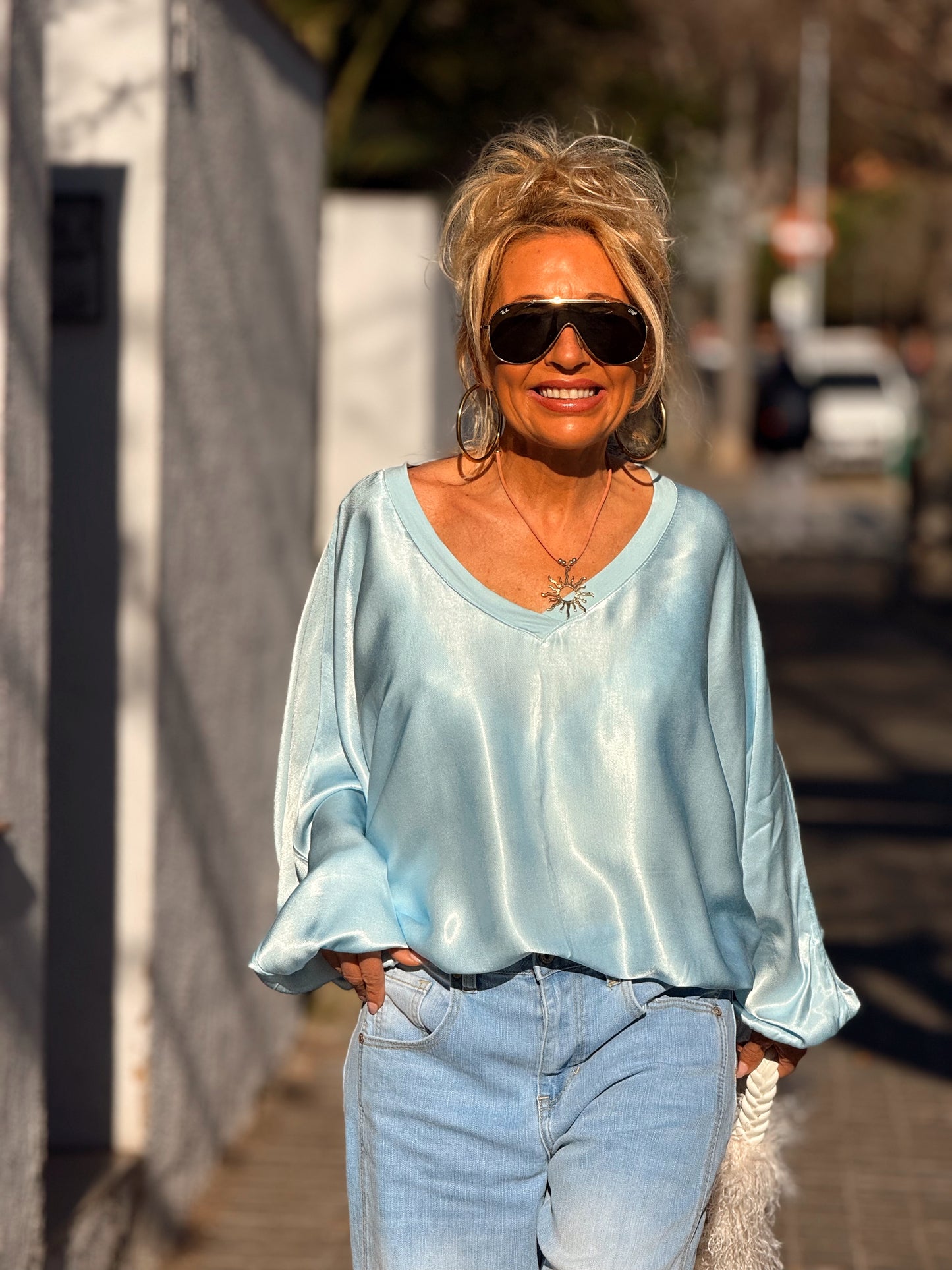 BLUSA OVERSIZE ZIGGY MULTICOLOR