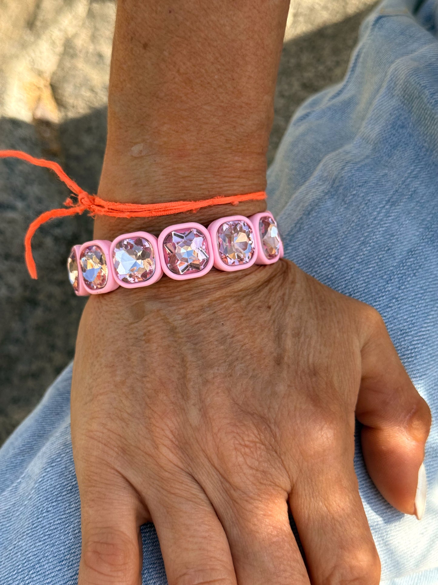 PULSERA CRISTAL MULTICOLOR