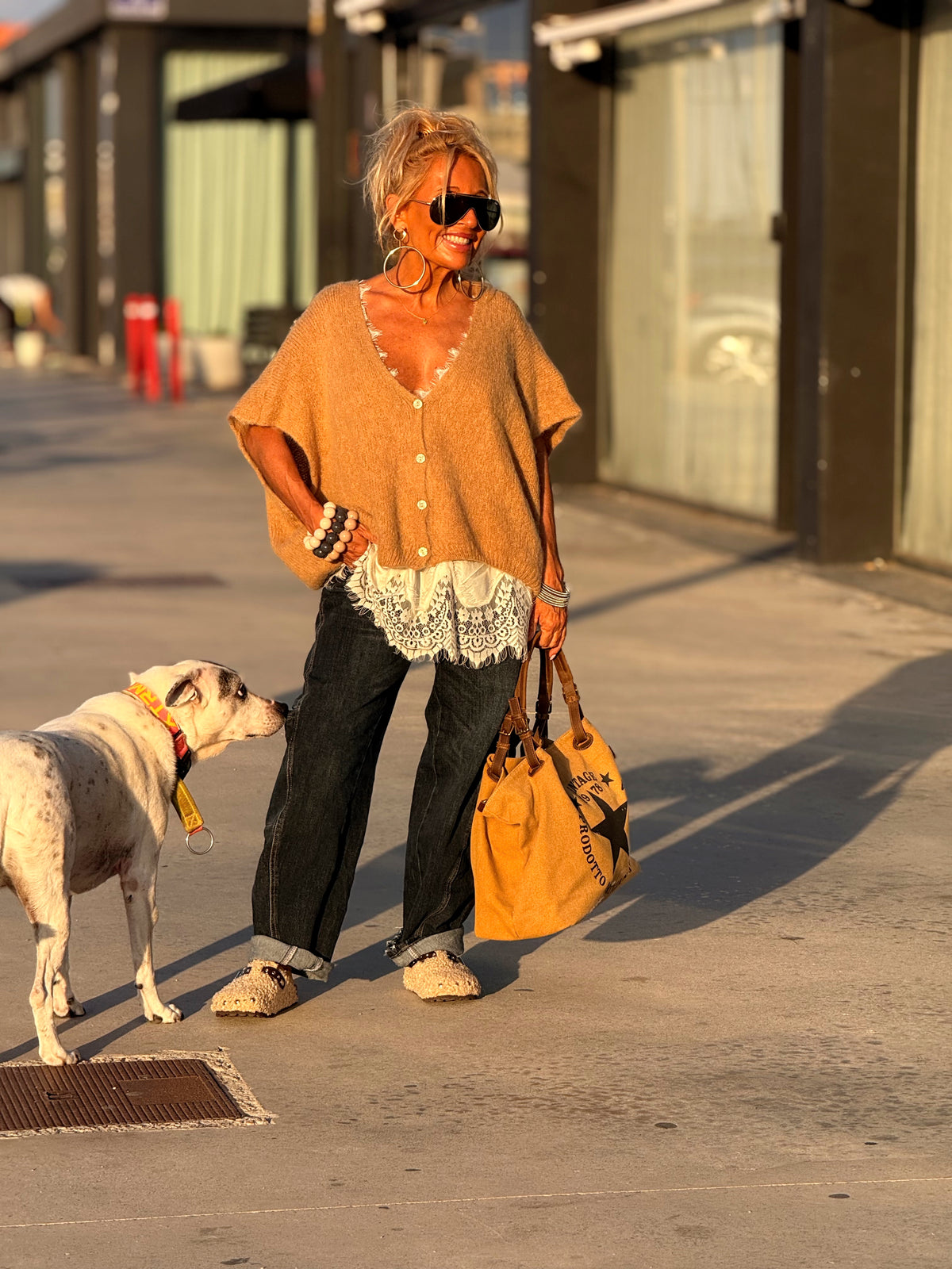CHALECO OVERSIZE MARIANA MULTICOLOR
