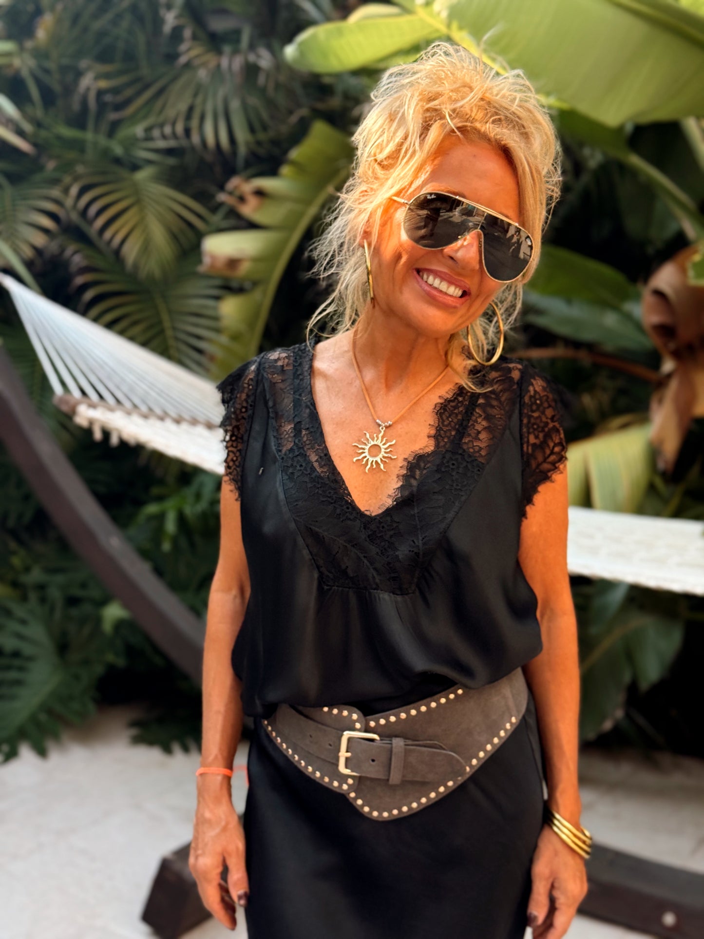 TOP LENCERO OVERSIZE STELLA MULTICOLOR