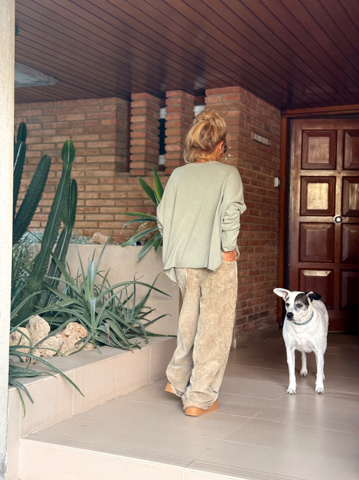 CAMISETA DESGASTADA OVERSIZE DANI MULTICOLOR