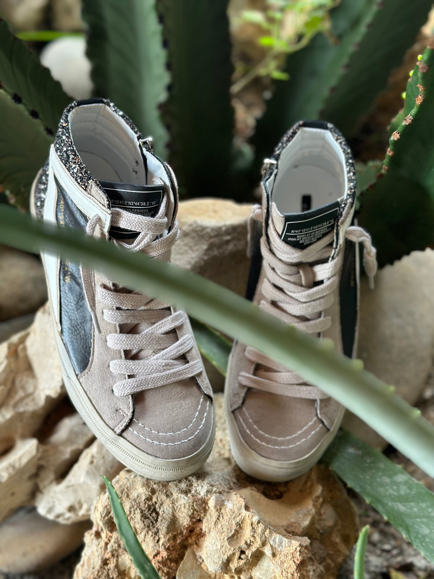 SNEAKERS CHIARA LENTEJUELAS NEGRO