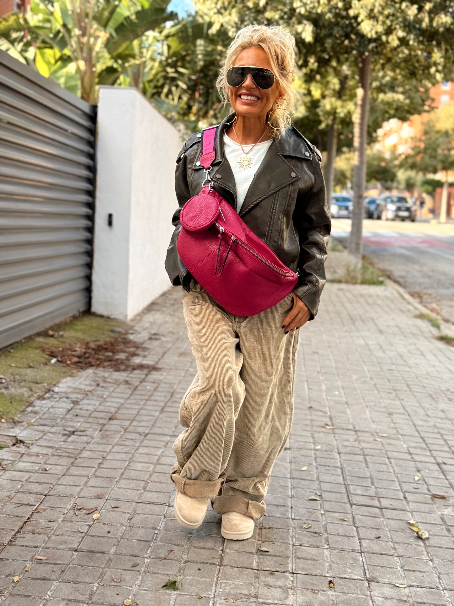 CAZADORA POLIPIEL EVA MARRÓN