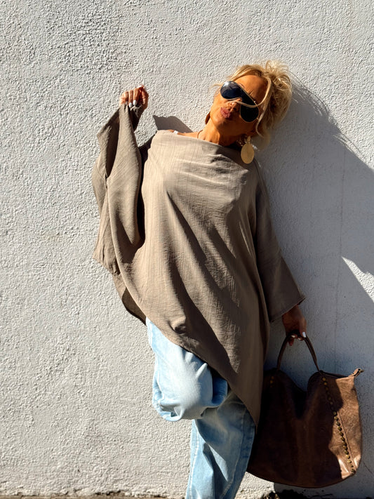 BLUSA ASIMÉTRICA TANIA MULTICOLOR