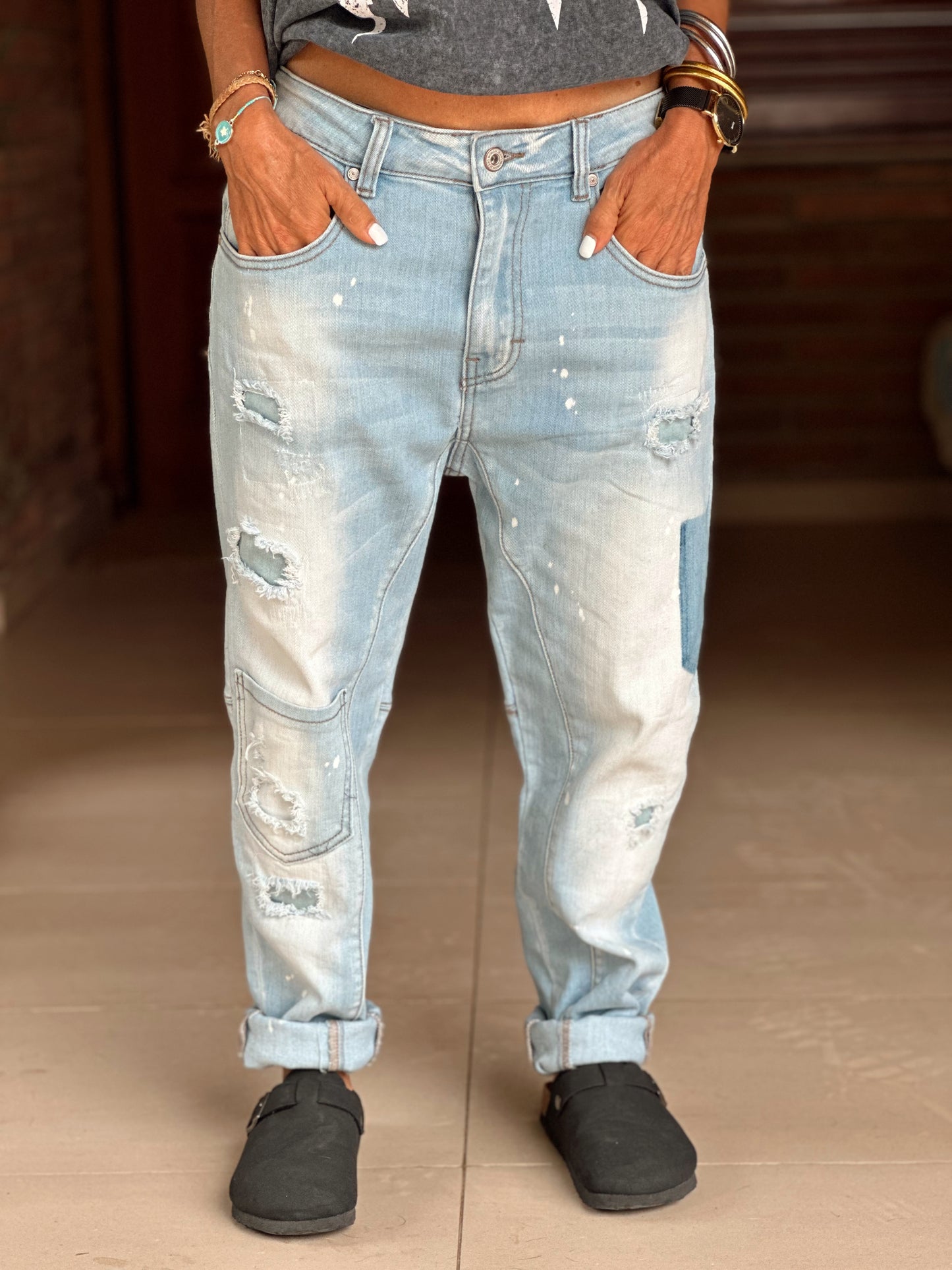 JEANS VAQUEROS 
ST- TROPEZ CLARO CON BOLSILLO