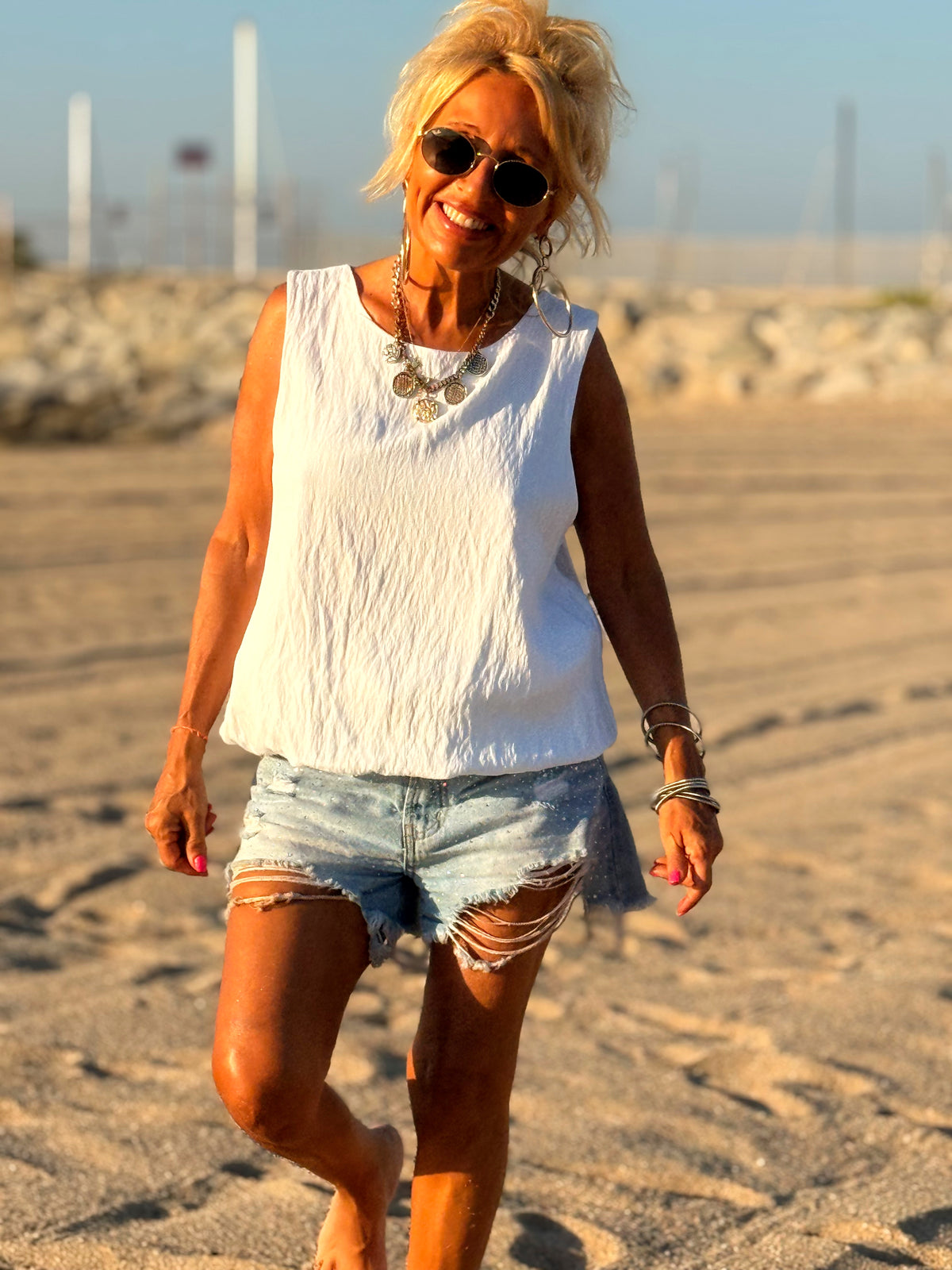 TOP ROCIO MULTICOLOR