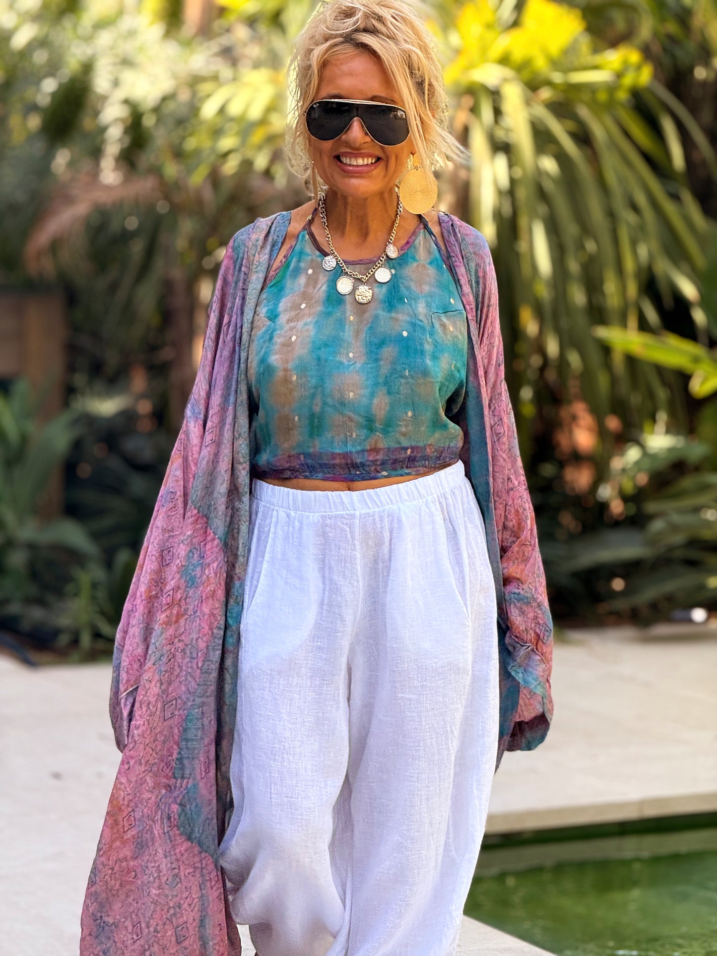 TOP CORTO INDY MULTICOLOR