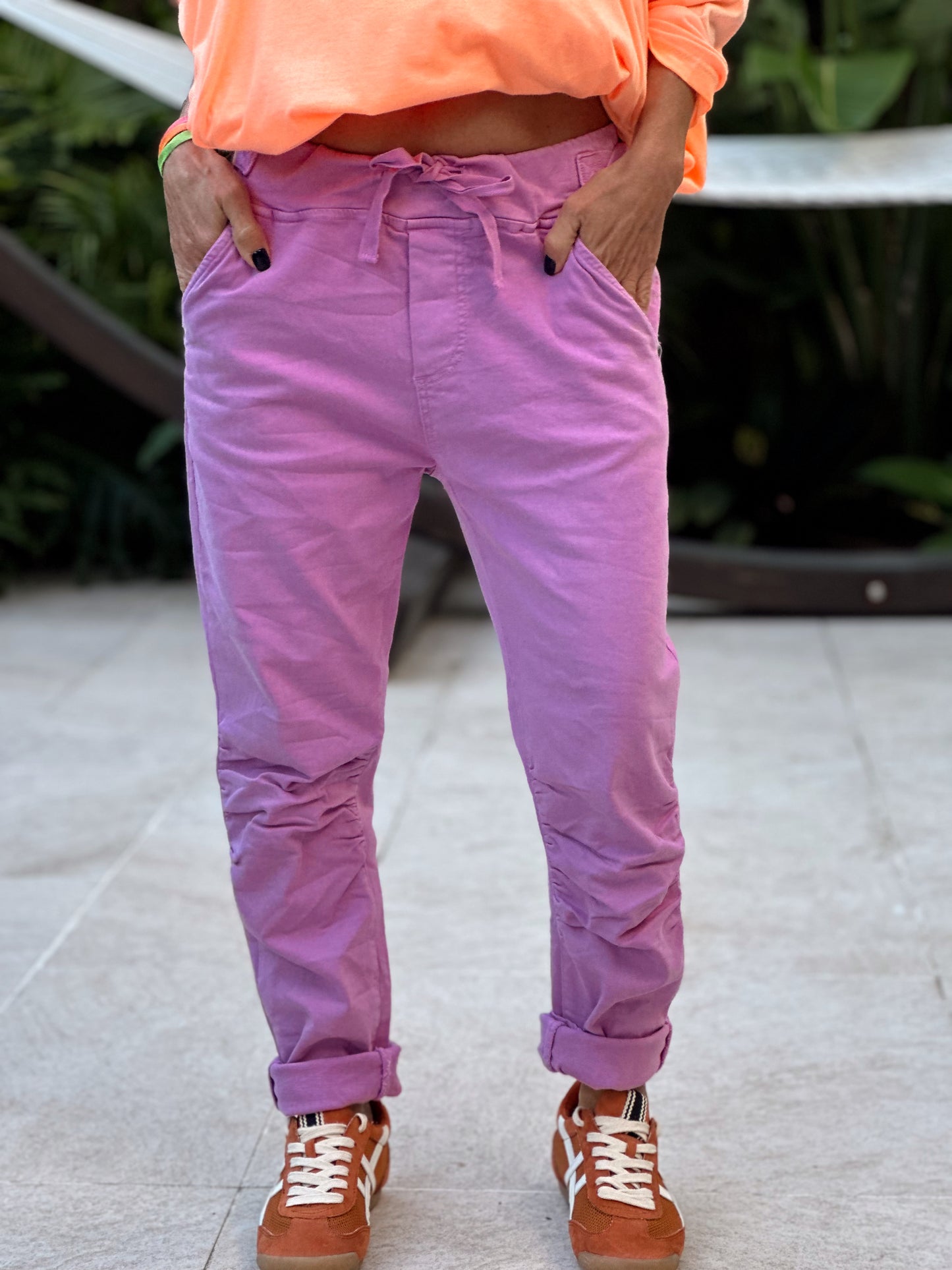 PANTALÓN BAGGY BONNY LILAS