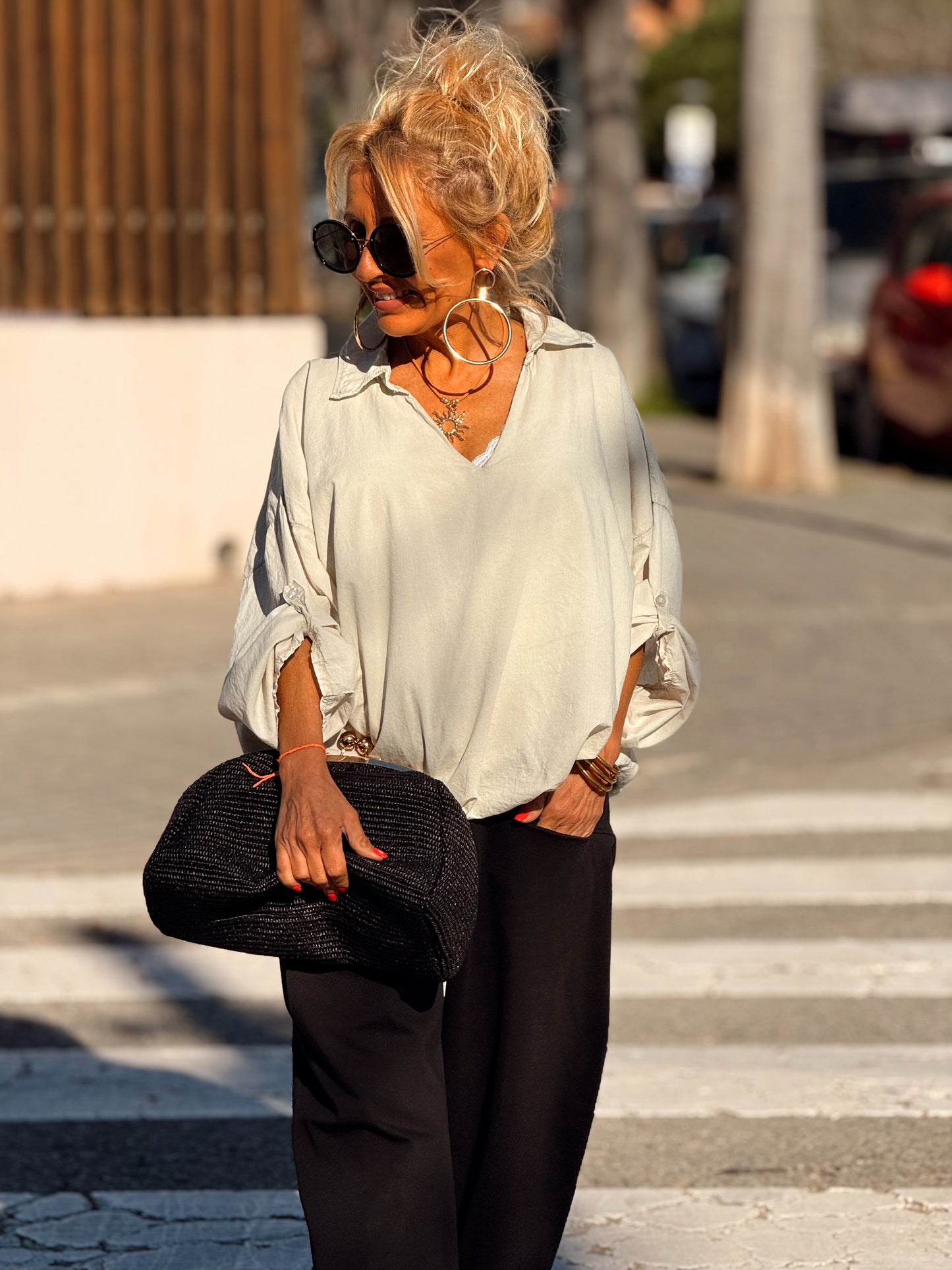 PANTALON OVERSIZE GUY MULTICOLOR