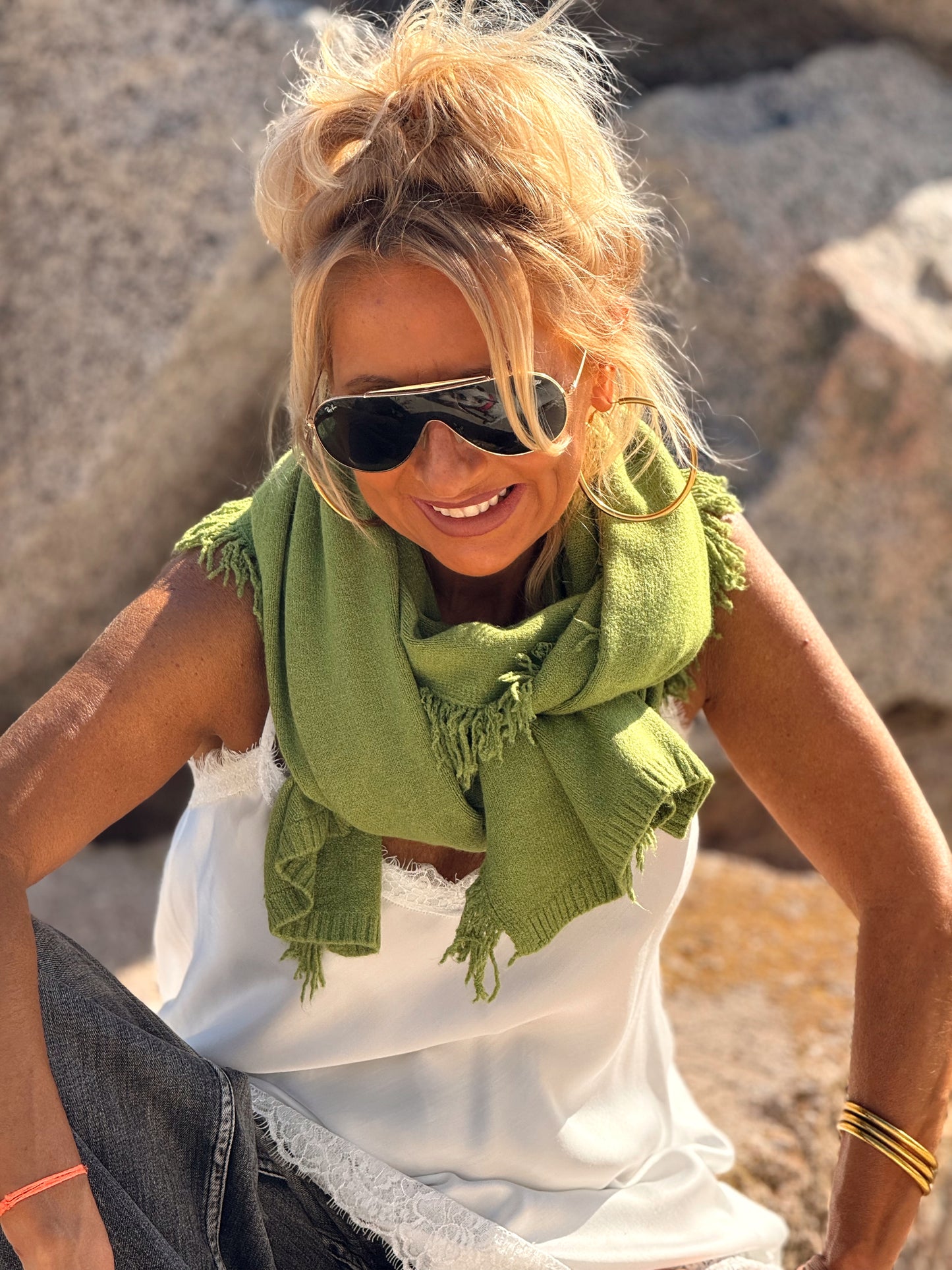 BUFANDA FLECOS CELINE MULTICOLOR