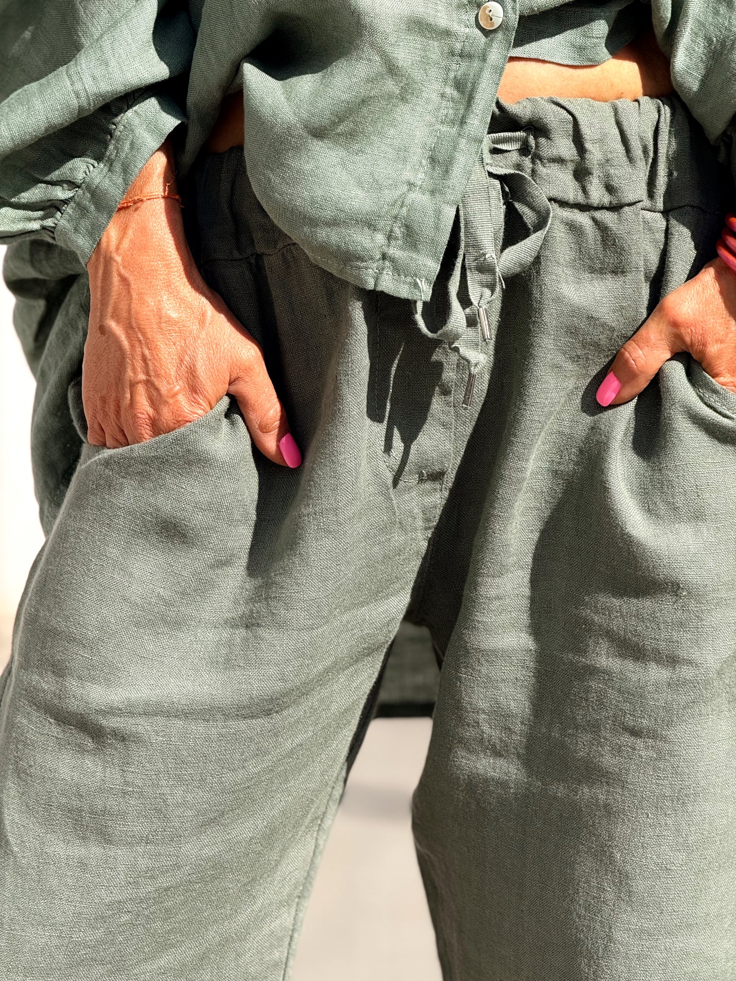 PANTALON LINO MANU