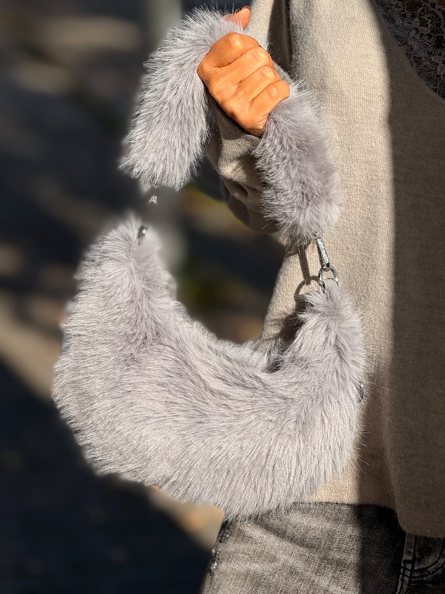 BOLSO PELO SINTÉTICO LUNA MULTICOLOR