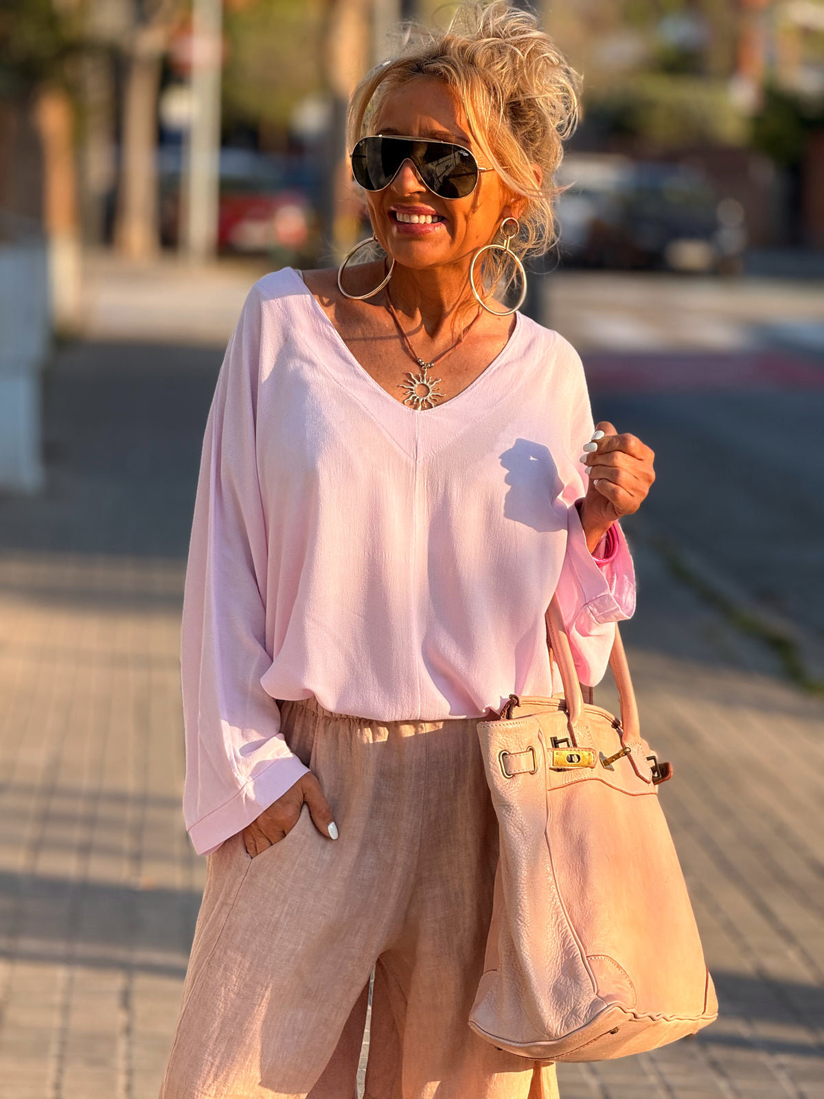 BLUSA OVERSIZE LAURA MULTICOLOR