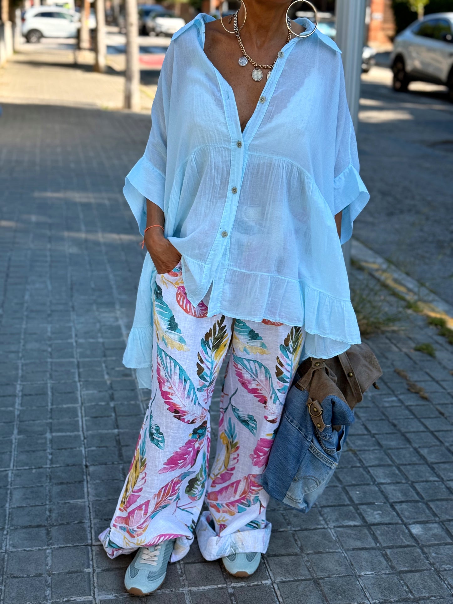 PANTALÓN ESTAMPADO FATY MULTICOLOR