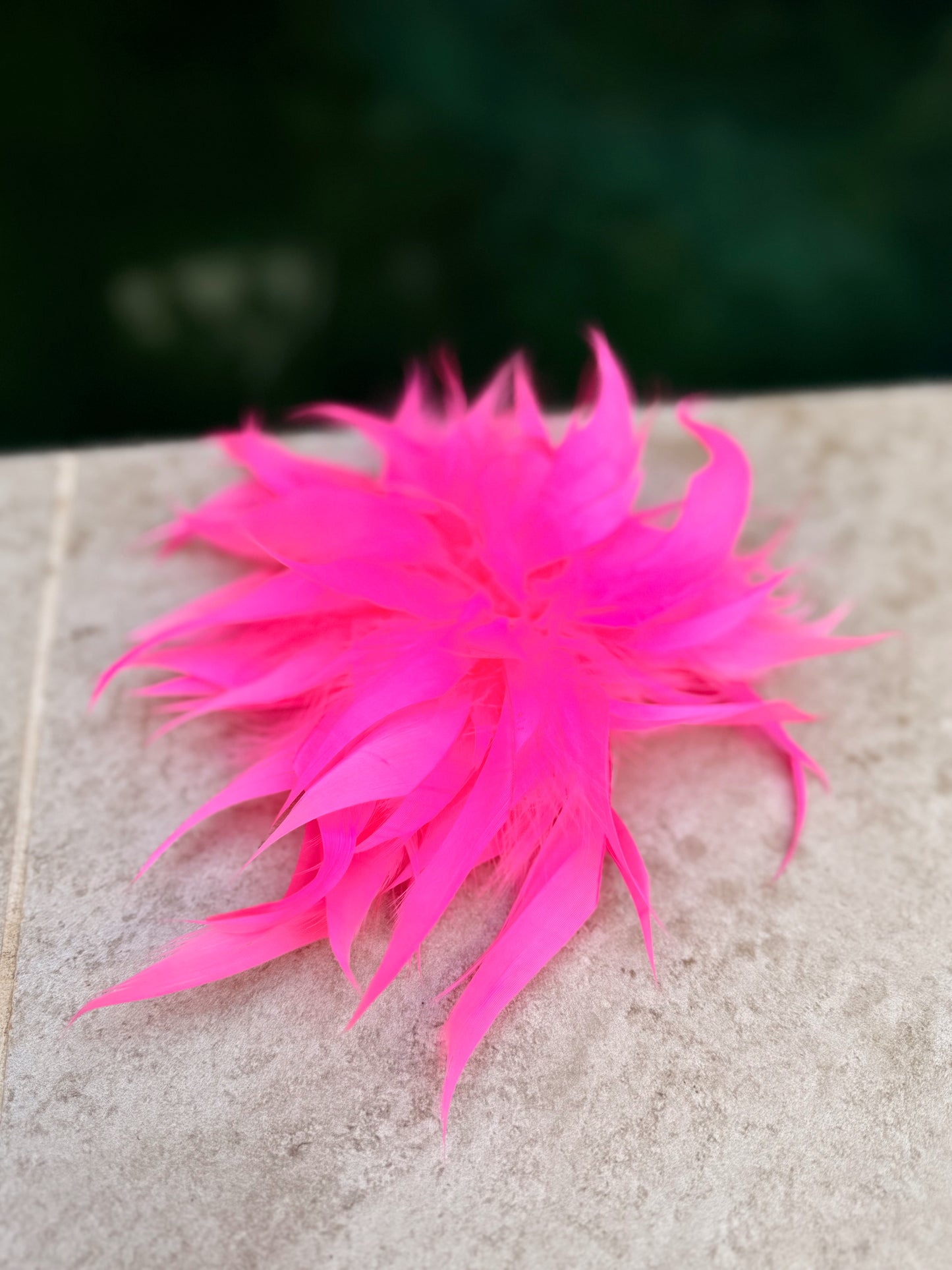 FLORES PLUMA MULTICOLOR