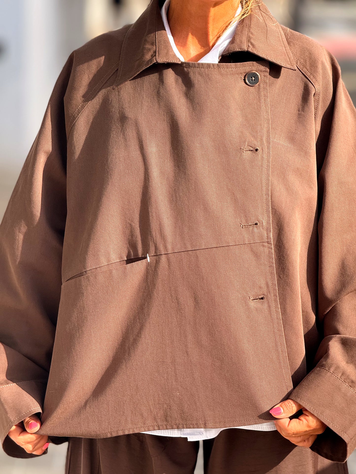 CHAQUETA OVERSIZE EVA MULTICOLOR