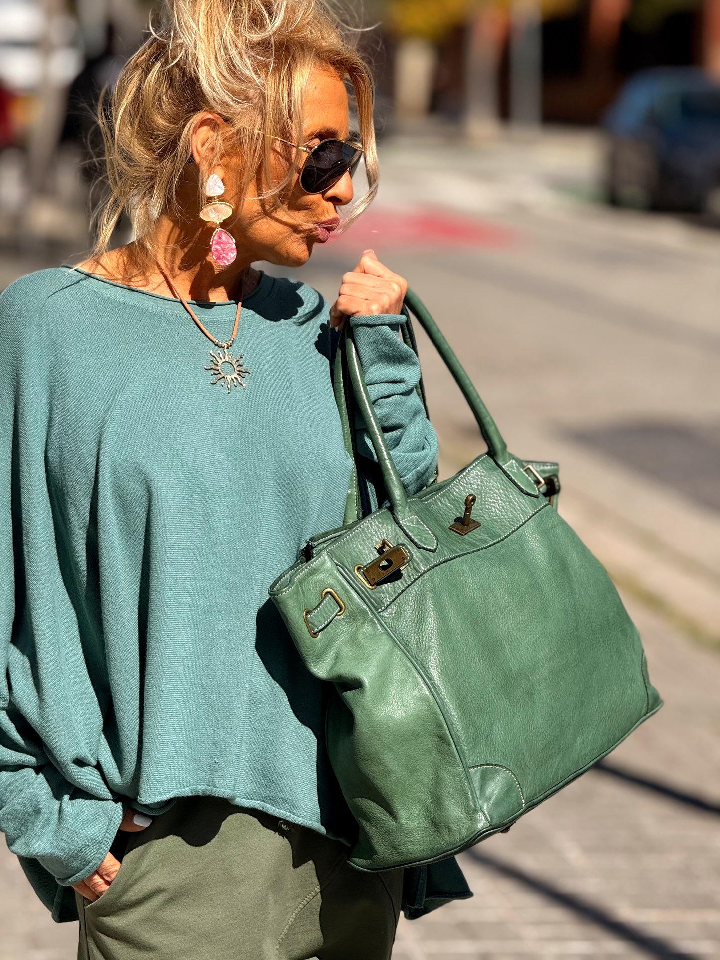 BOLSO TÁNGER ALMENDRA