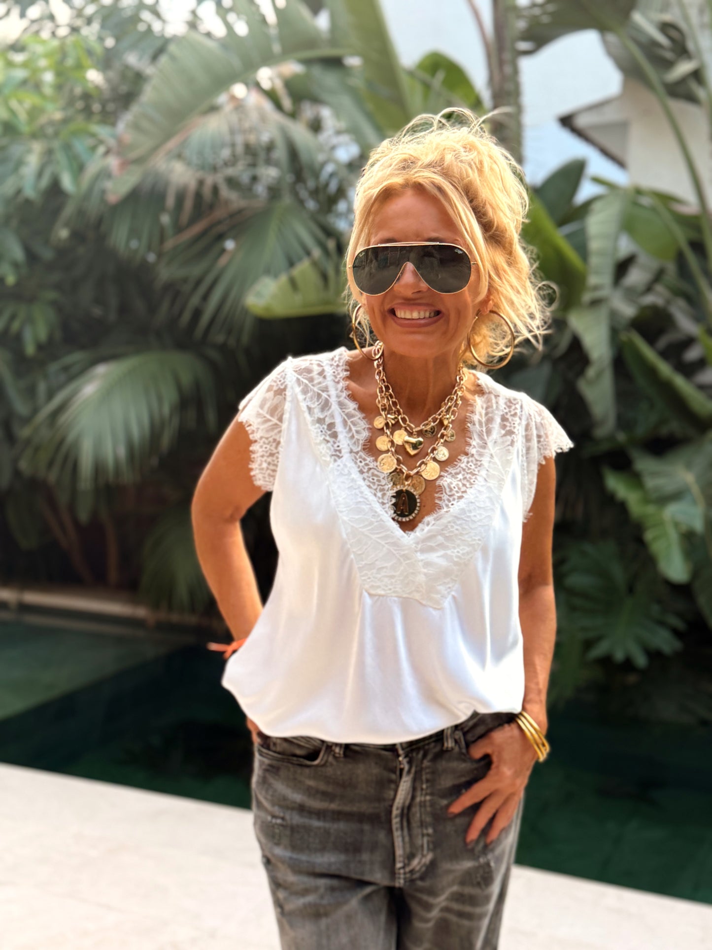 TOP LENCERO OVERSIZE STELLA MULTICOLOR