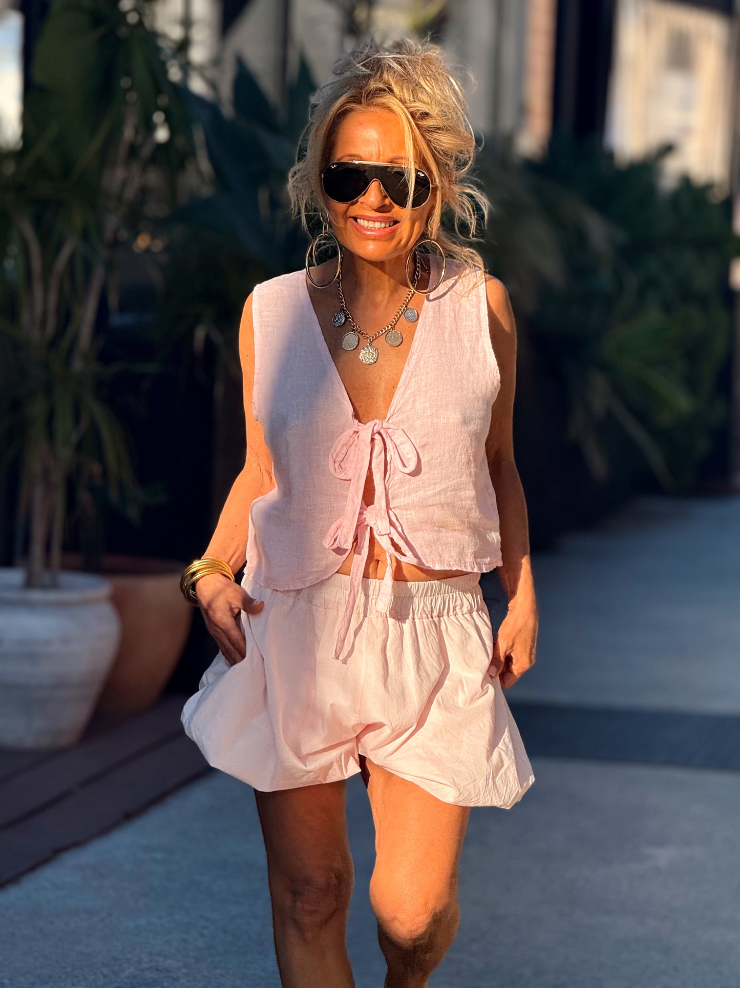 SHORT BOHO MULTICOLOR