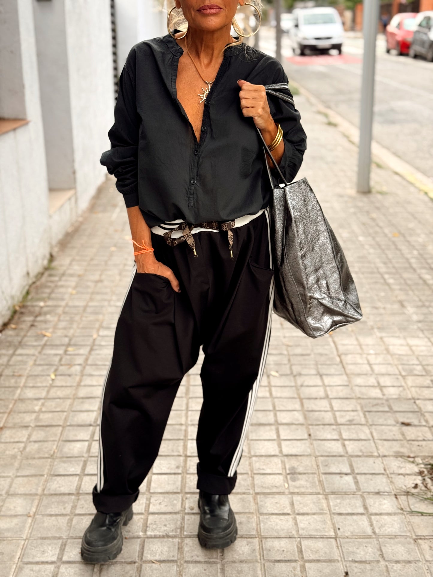 BOLSO PEDRO PLATEADO